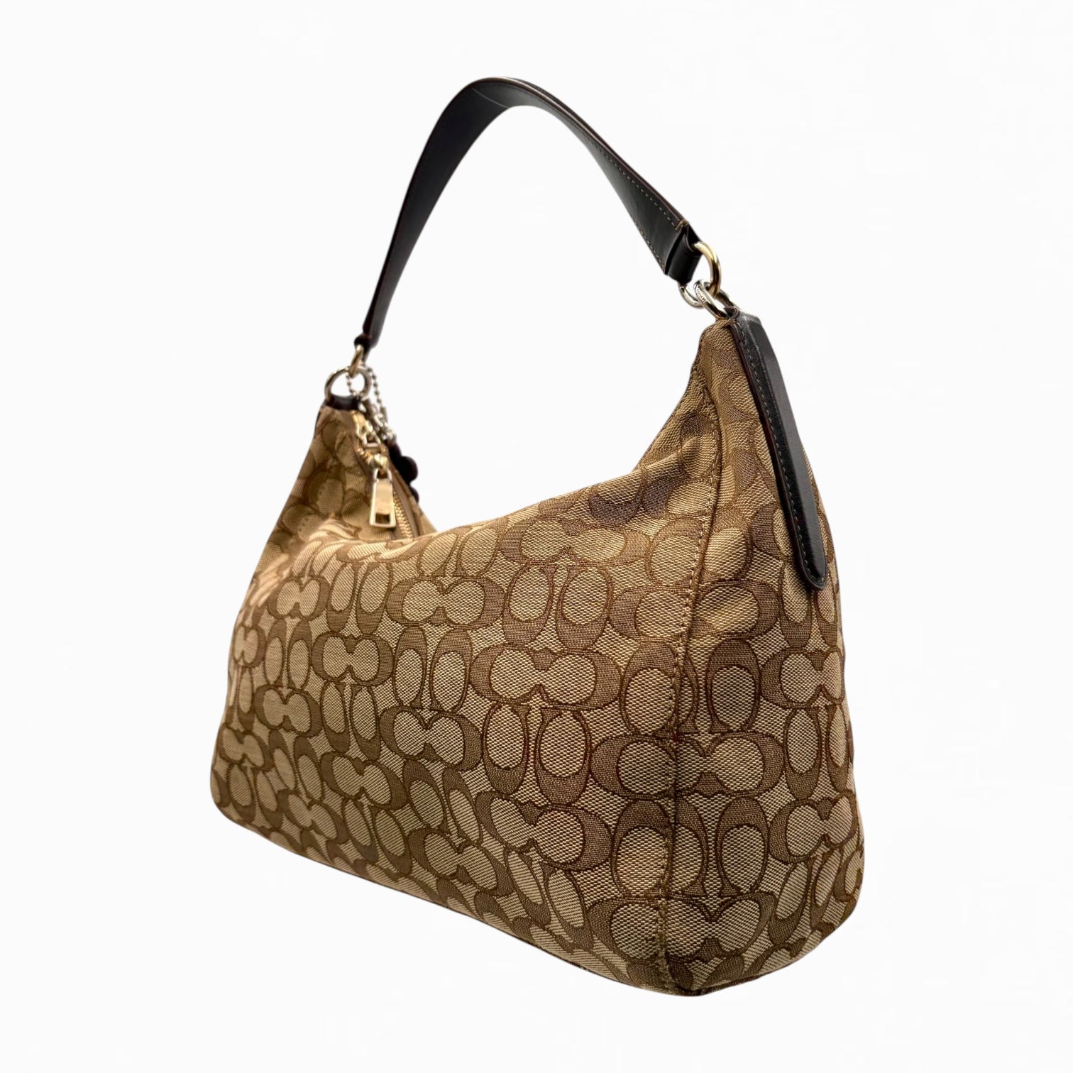 COACH MONOGRAM HOBO BAG