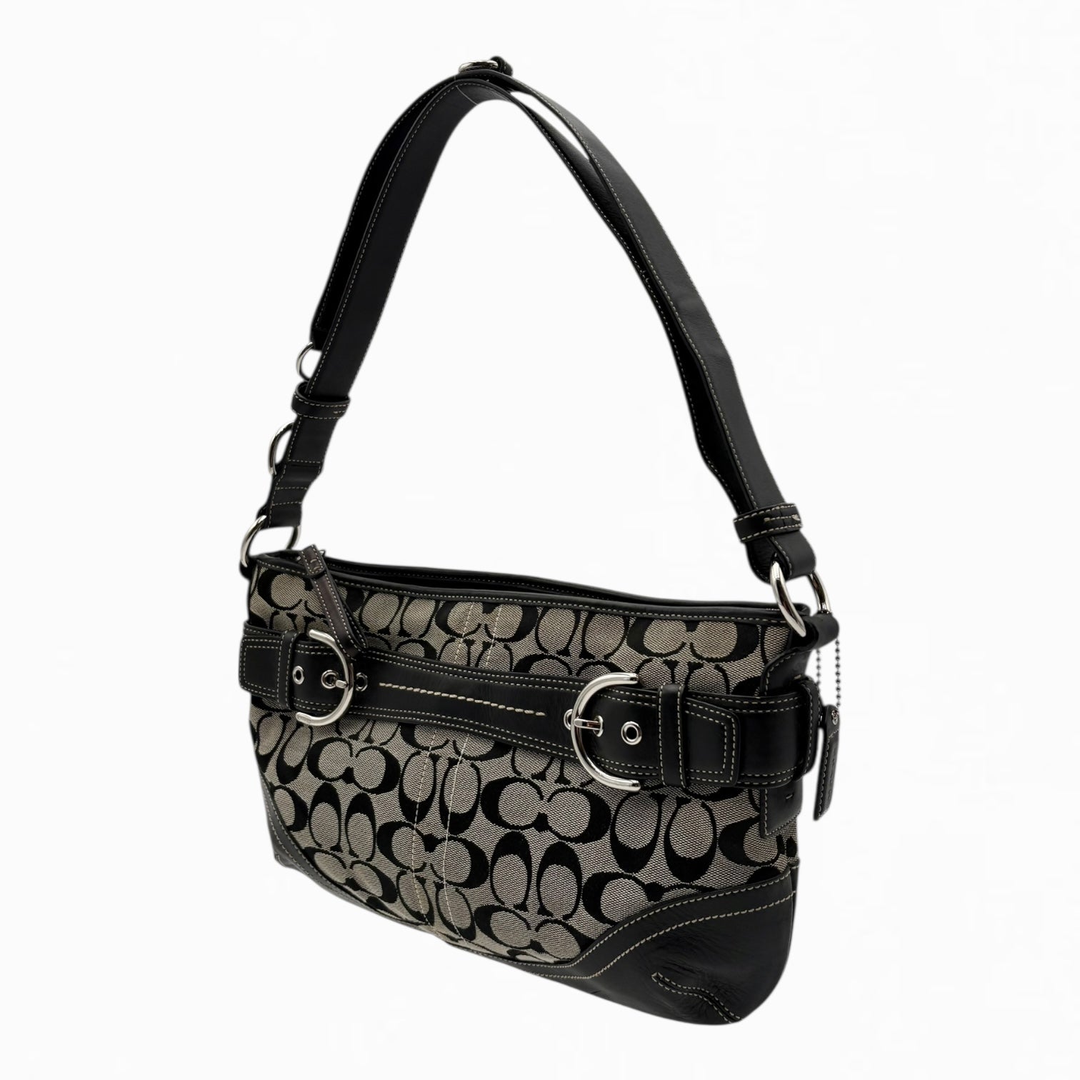 COACH MONOGRAM HAND BAG