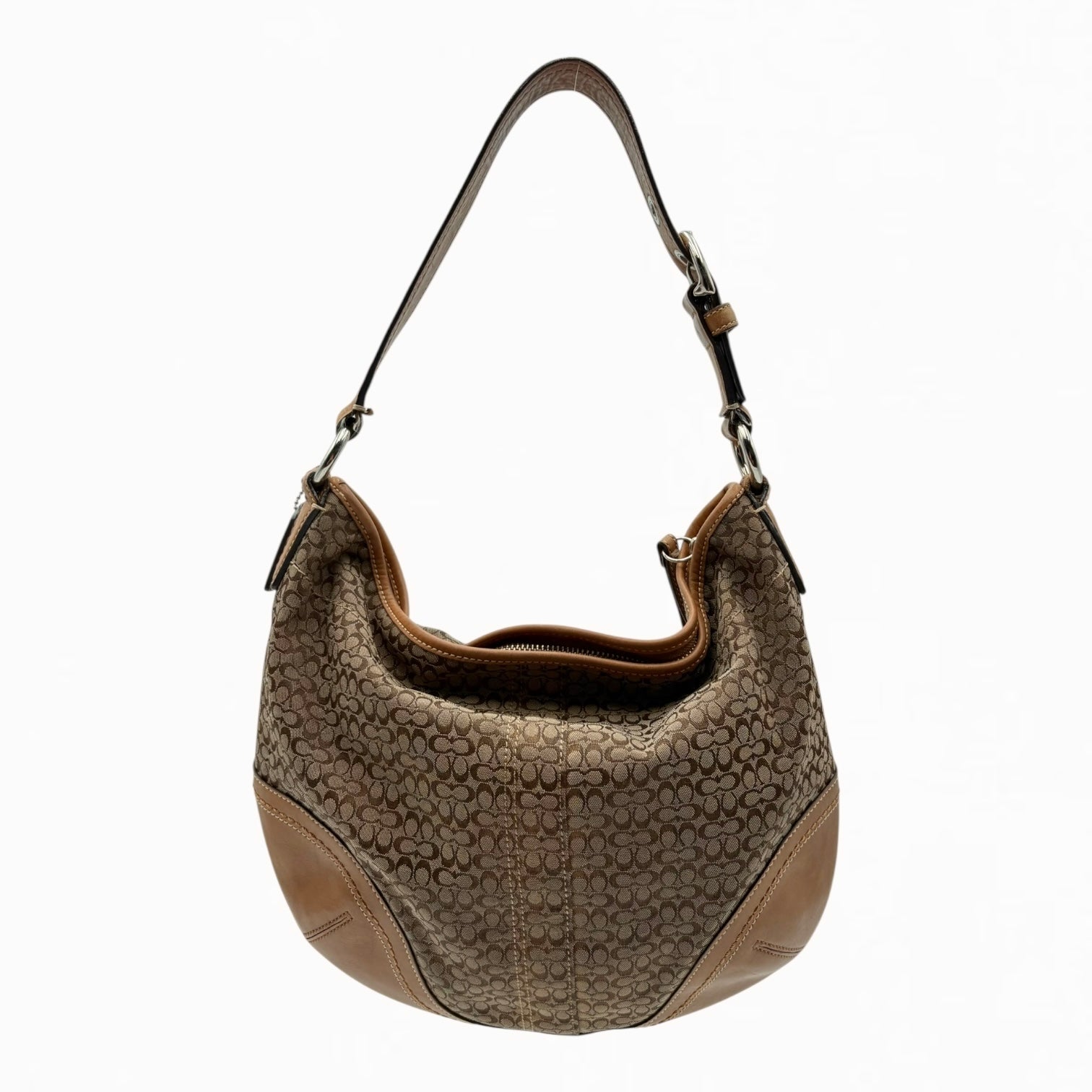 COACH MONOGRAM HAND BAG