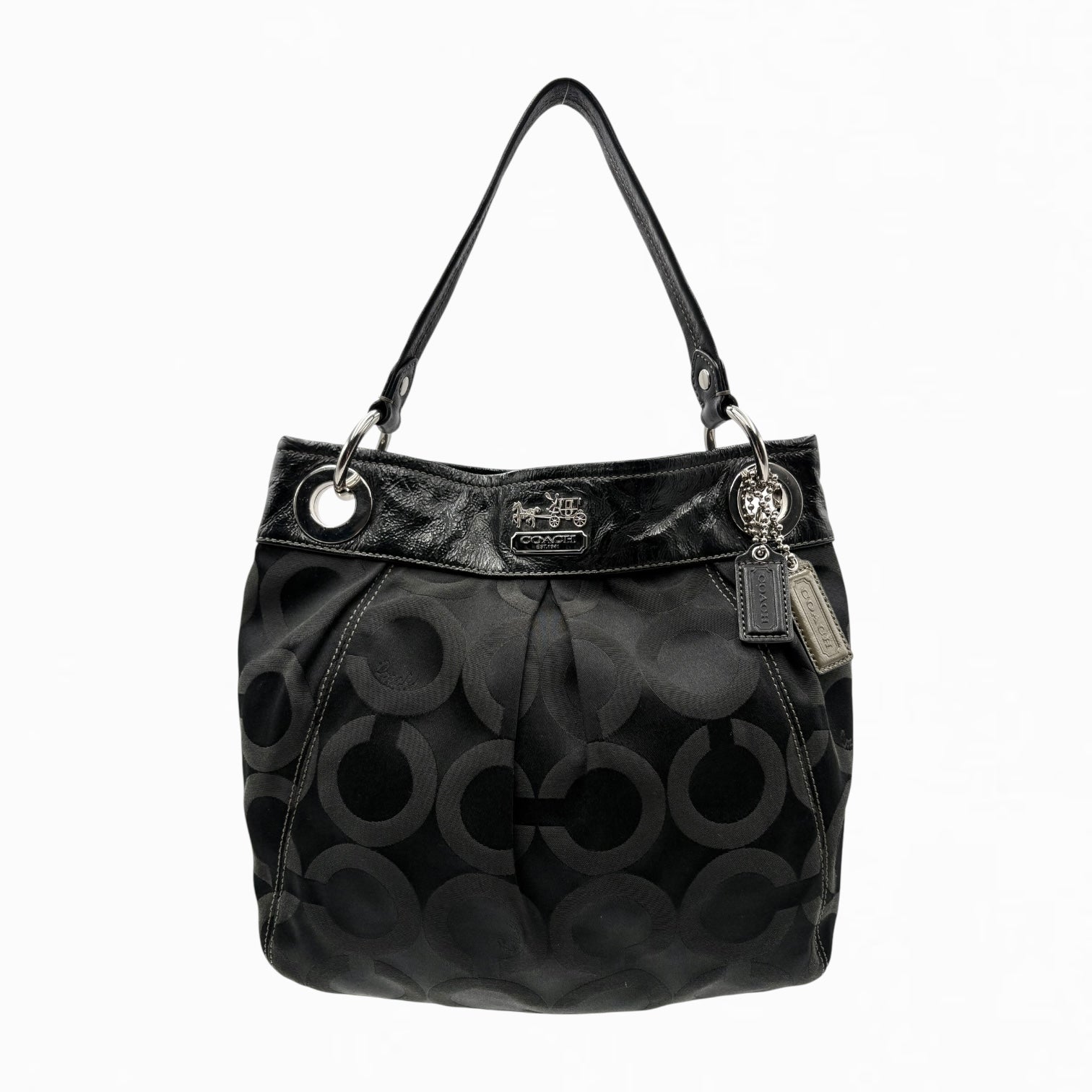 COACH MONOGRAM HOBO BAG