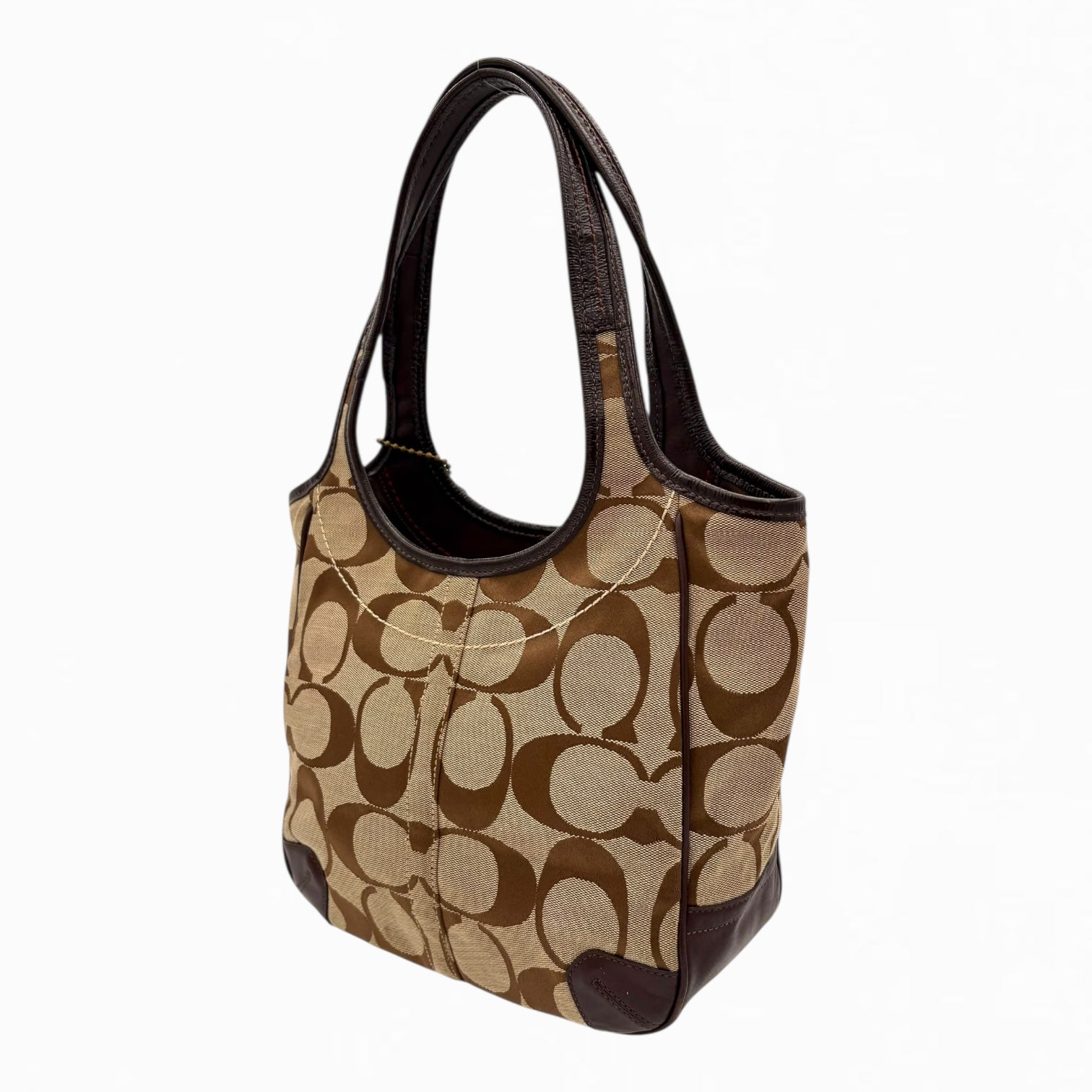 COACH MONOGRAM HAND BAG