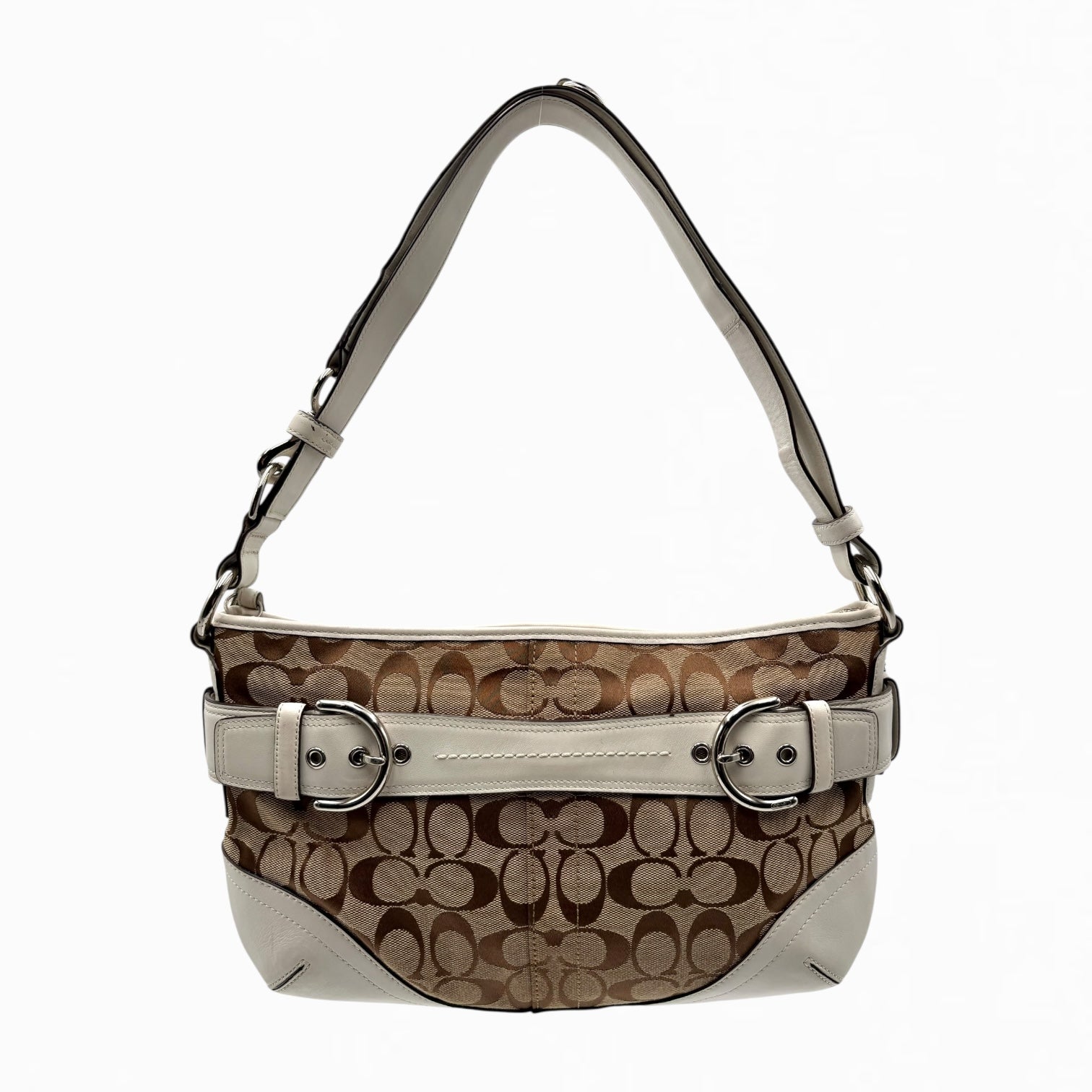 COACH MONOGRAM HAND BAG