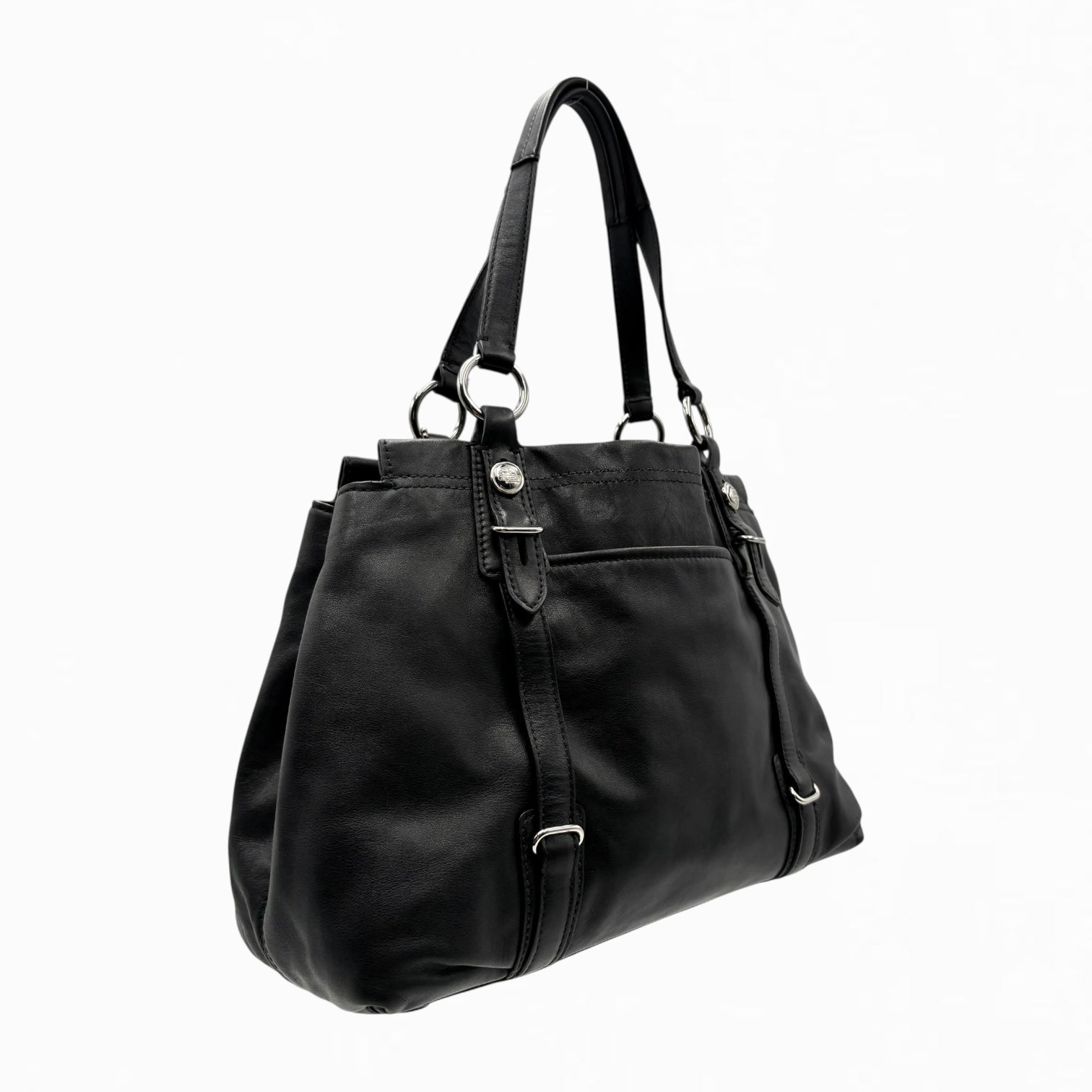 COACH LEATHER HAND BAG