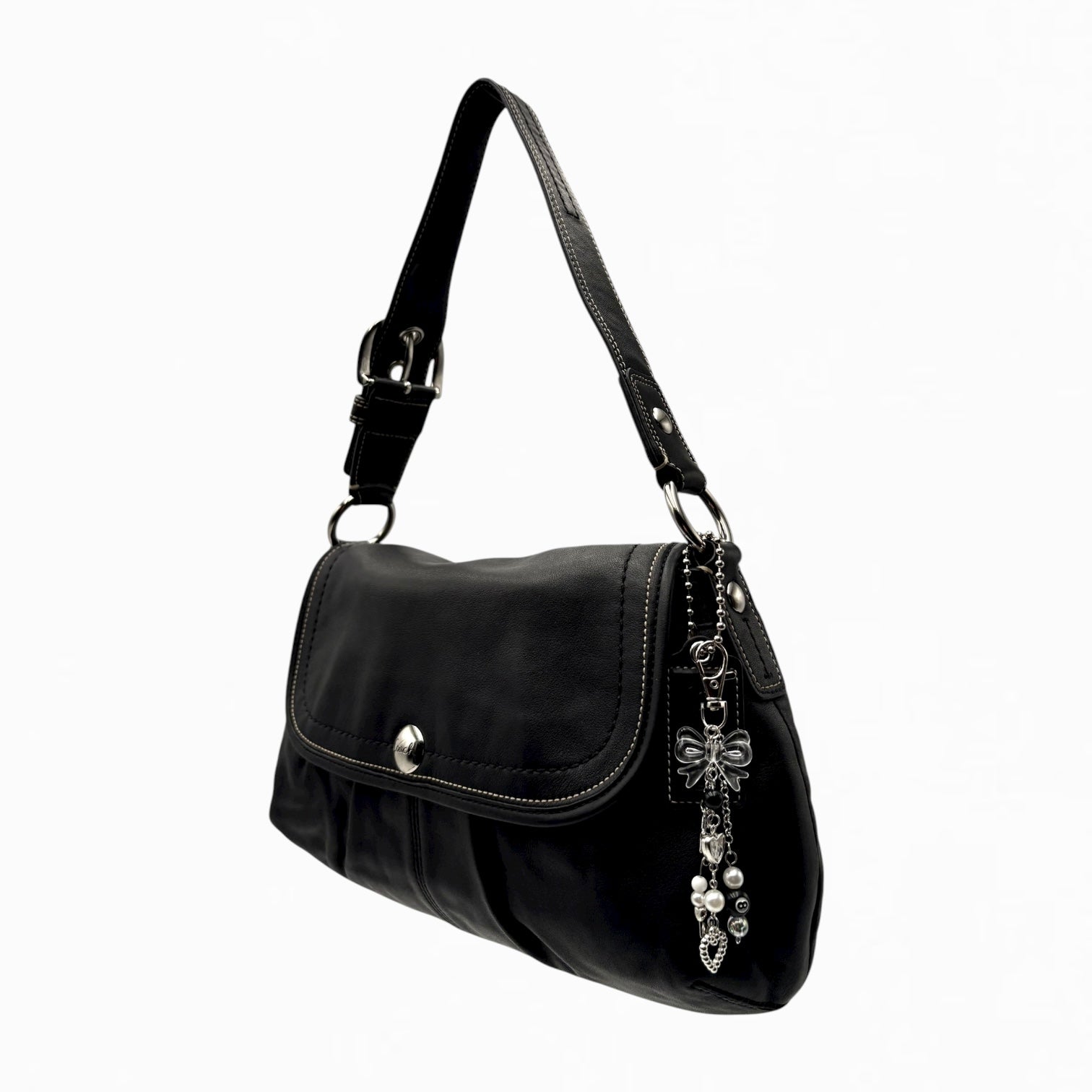 COACH LEATHER HAND BAG