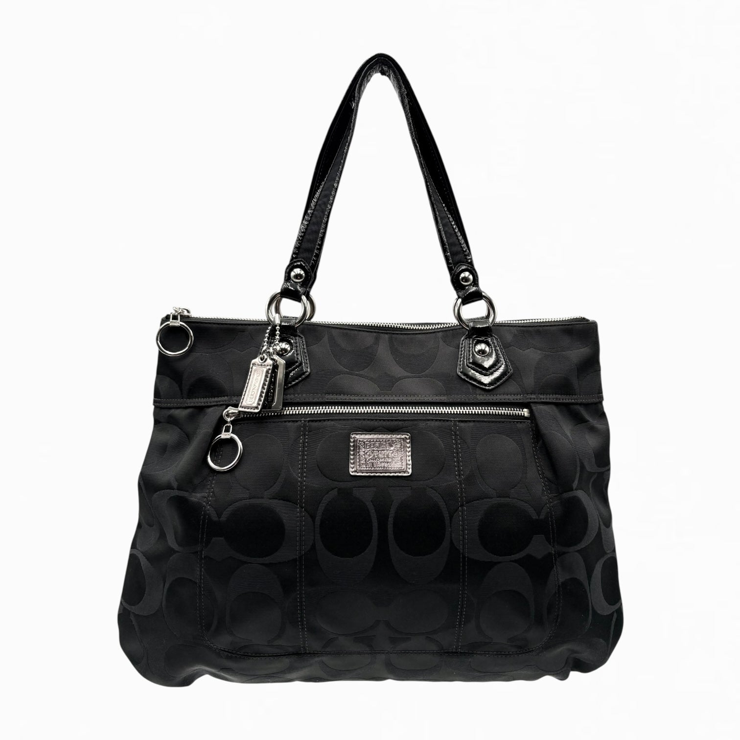 COACH MONOGRAM HAND BAG