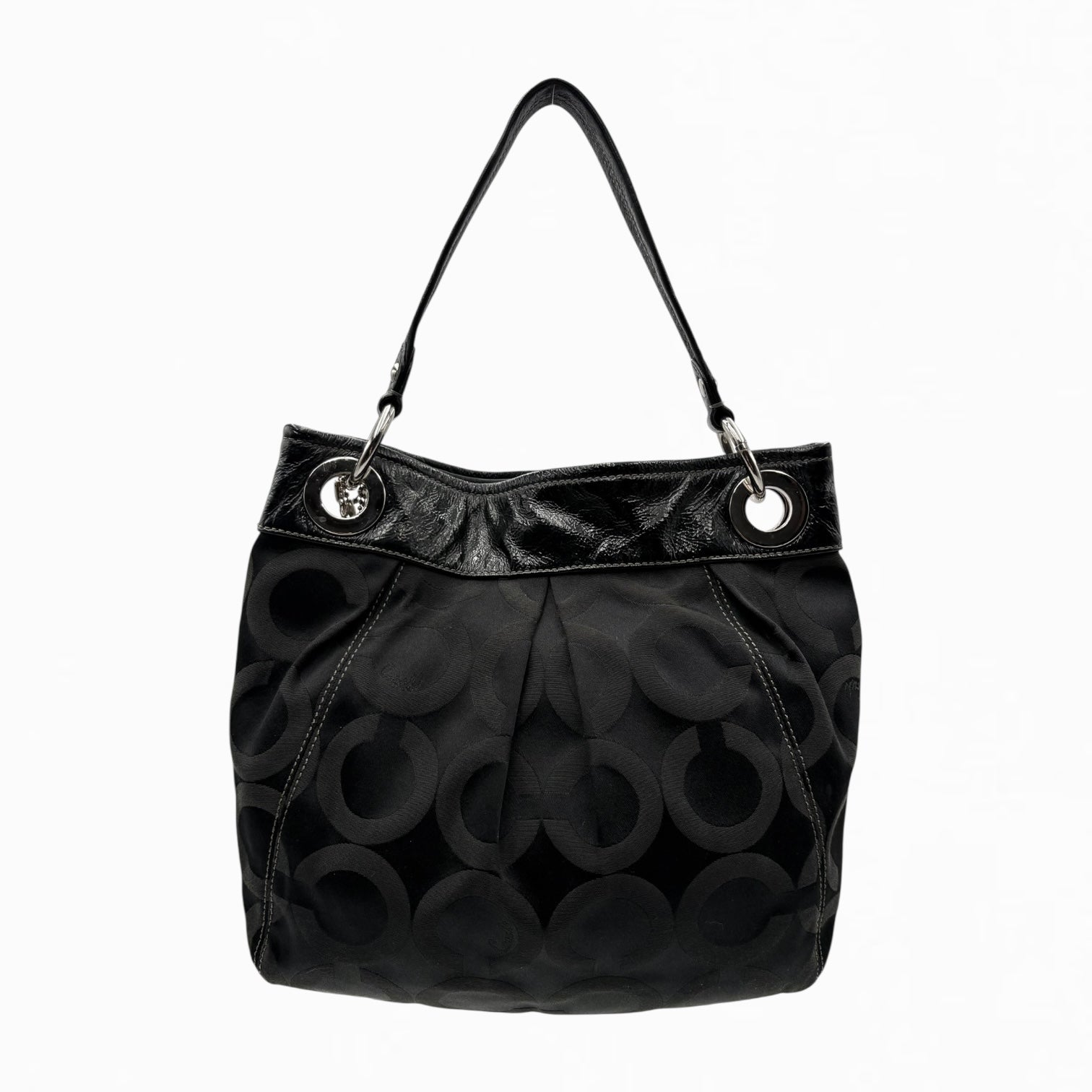 COACH MONOGRAM HOBO BAG