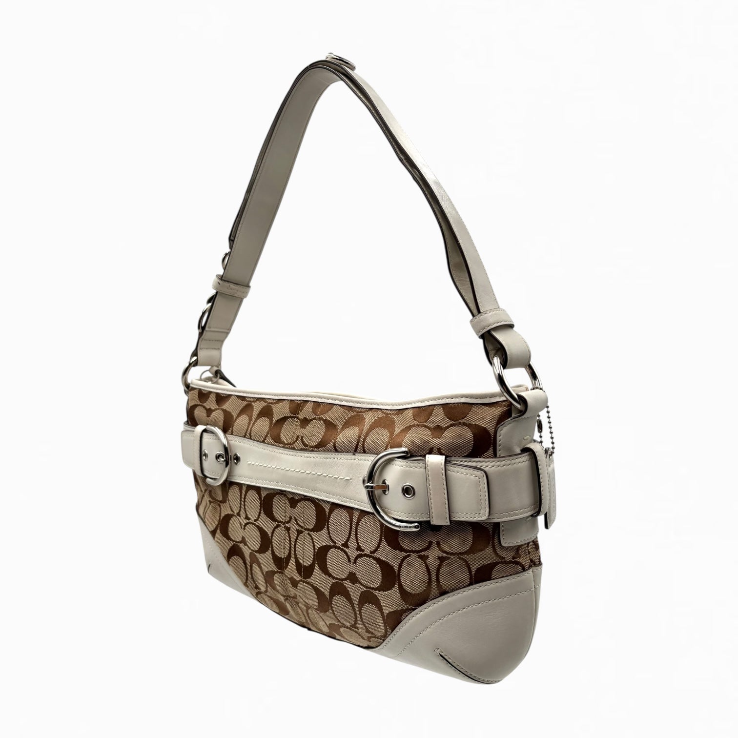 COACH MONOGRAM HAND BAG