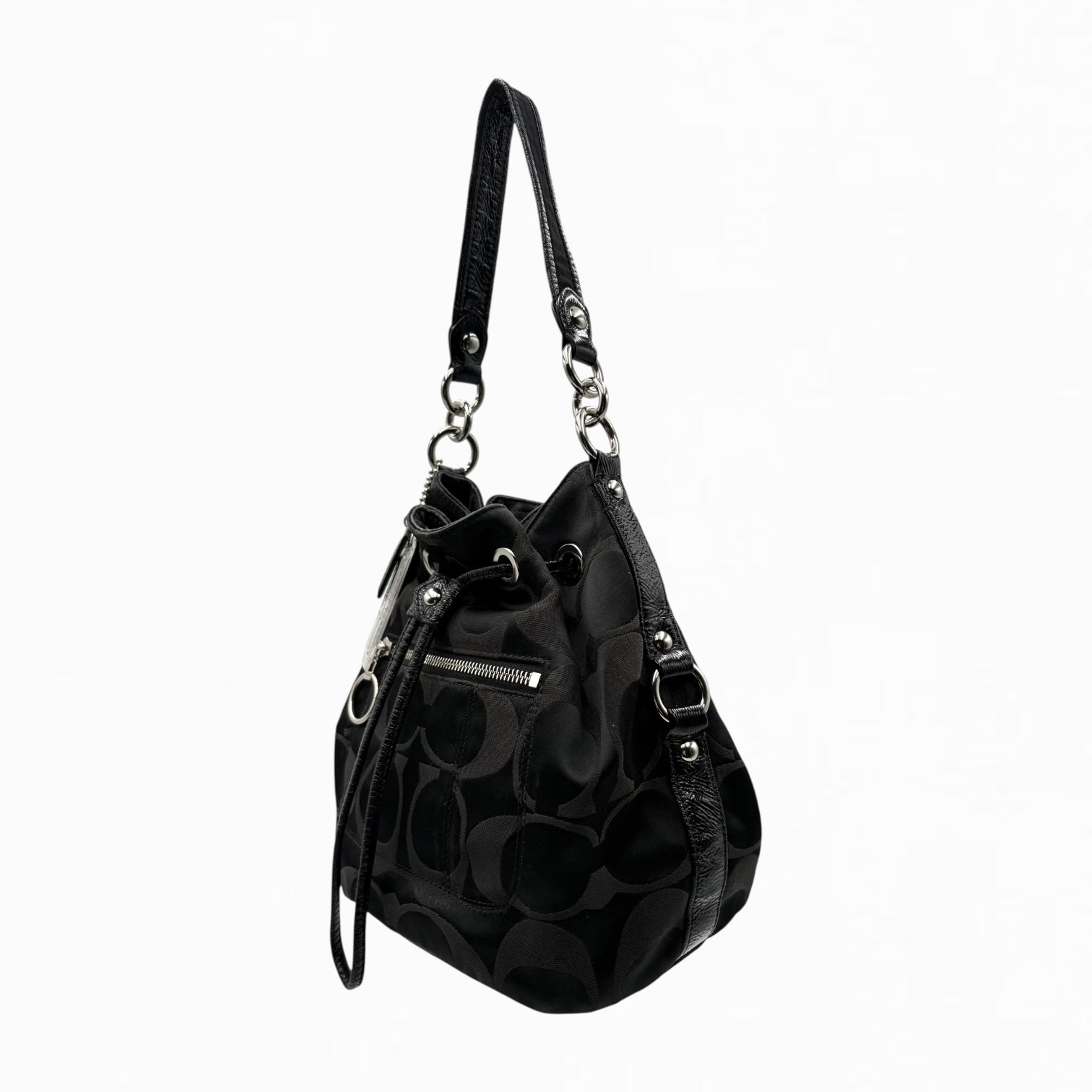 COACH MONOGRAM BUCKET BAG
