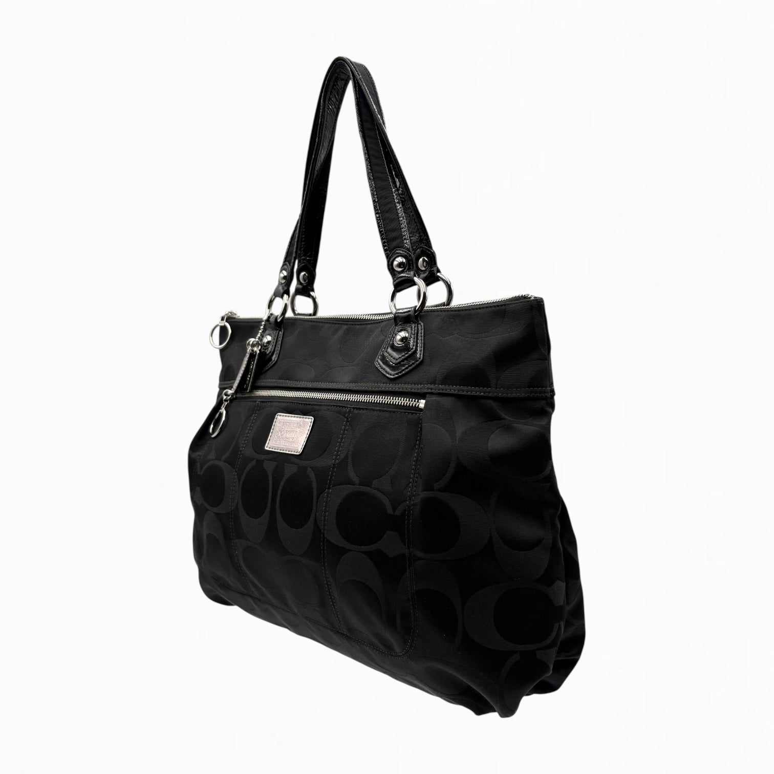 COACH MONOGRAM HAND BAG