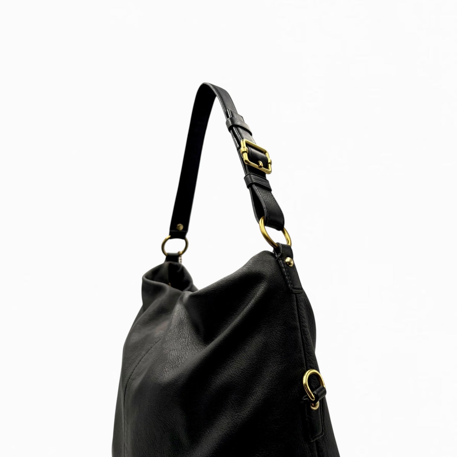 COACH LEATHER HOBO BAG