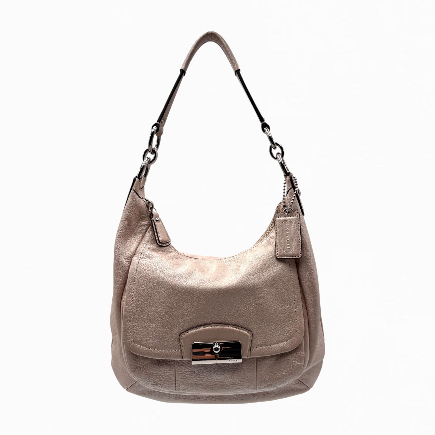 COACH LEATHER HOBO BAG