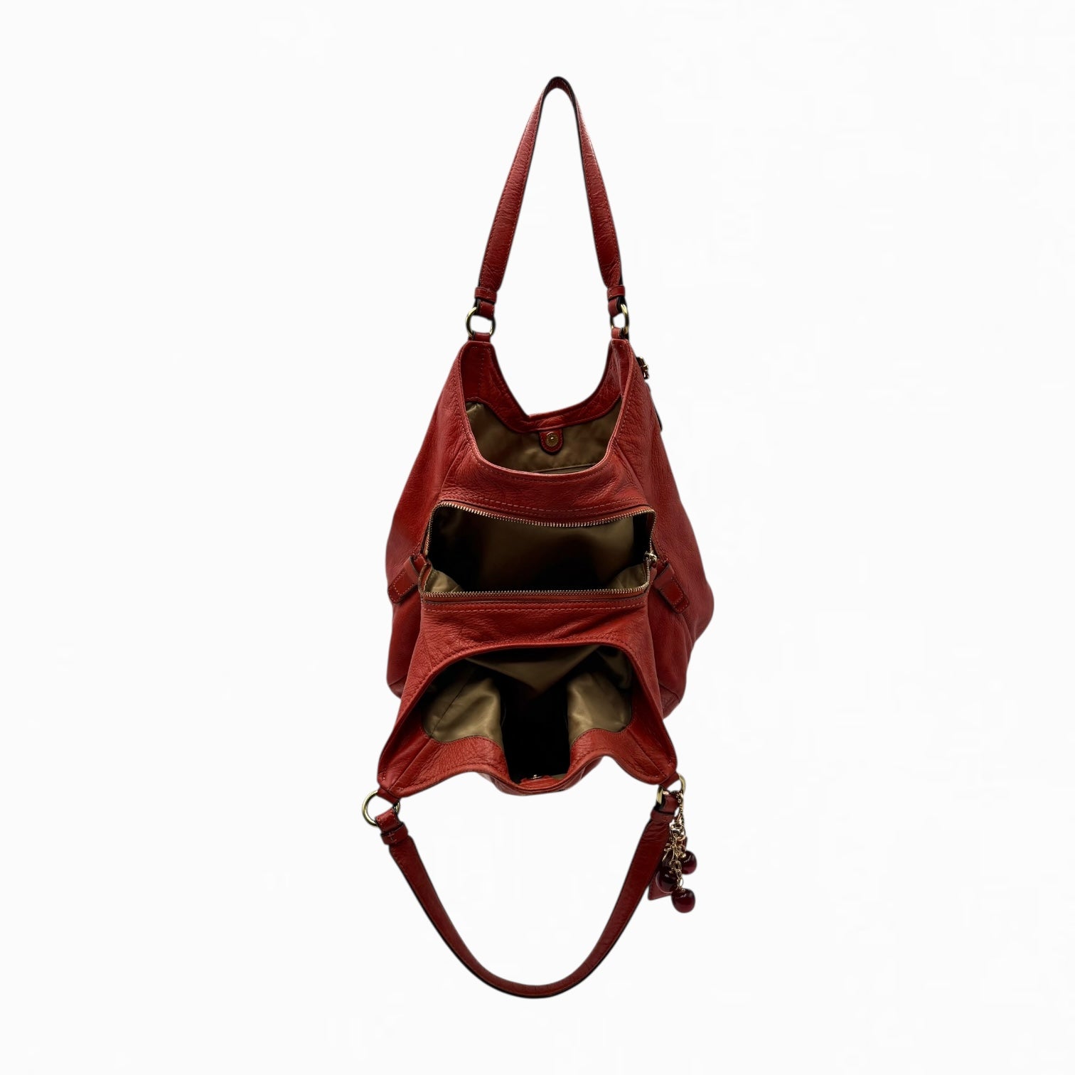 COACH LEATHER HOBO BAG