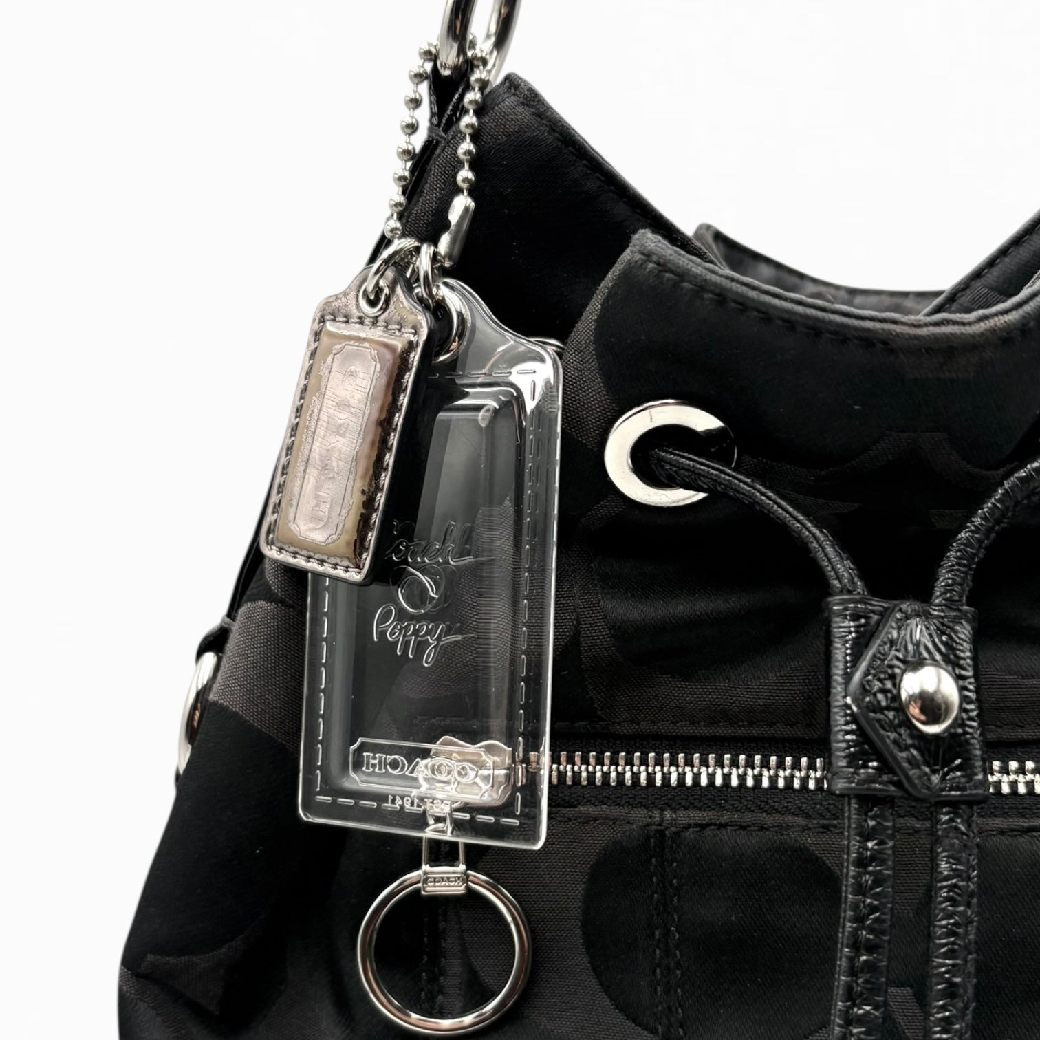 COACH MONOGRAM BUCKET BAG