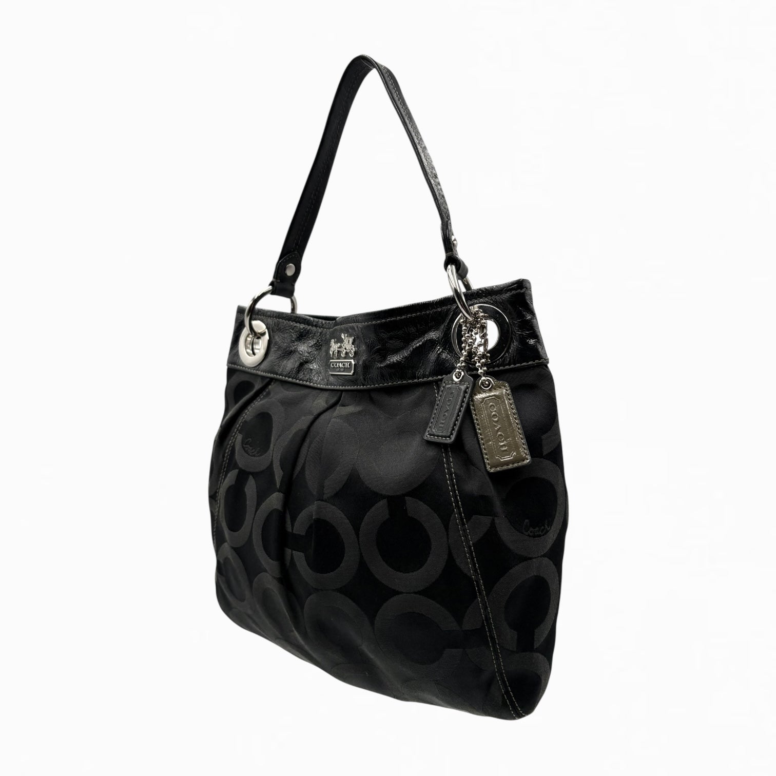 COACH MONOGRAM HOBO BAG