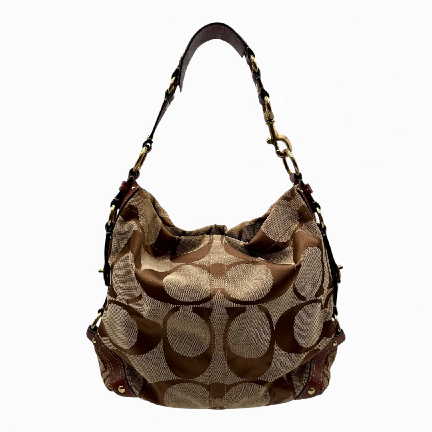 COACH MONOGRAM HAND BAG