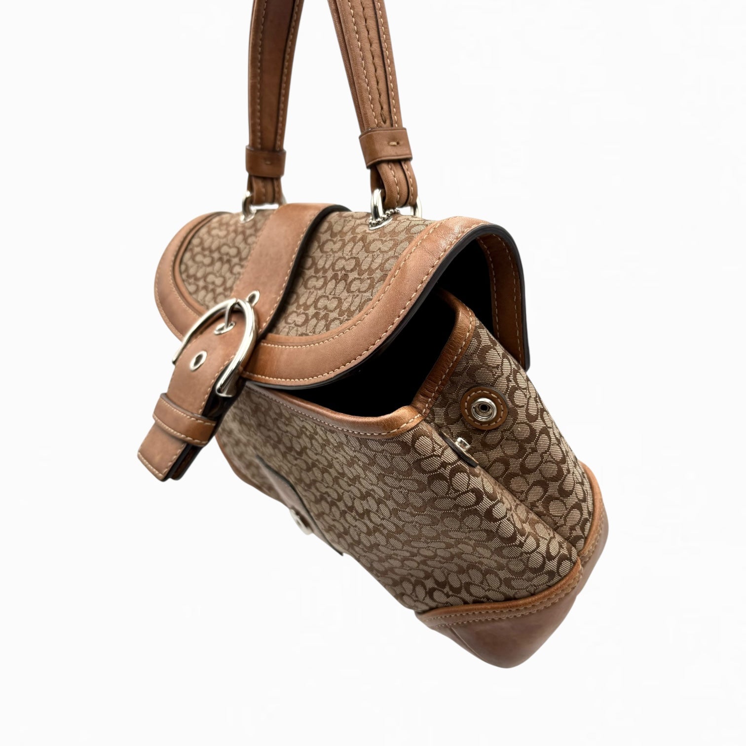 COACH MONOGRAM HAND BAG