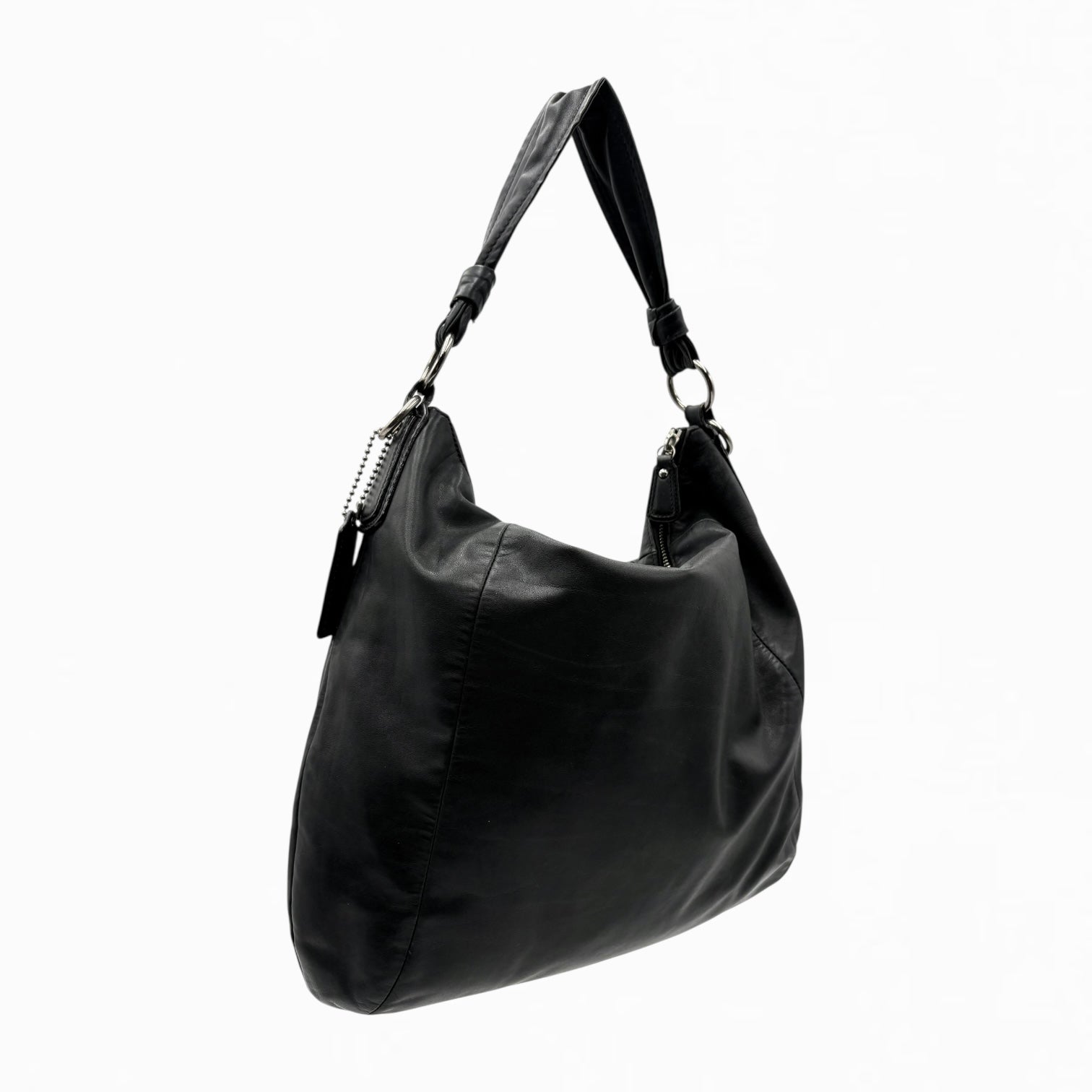 COACH LEATHER HOBO BAG