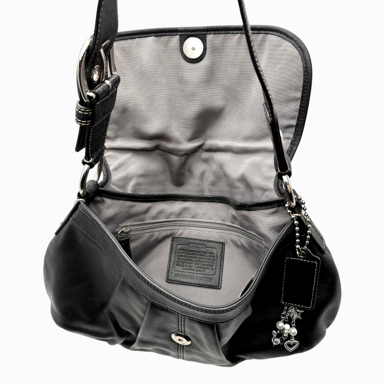 COACH LEATHER HAND BAG