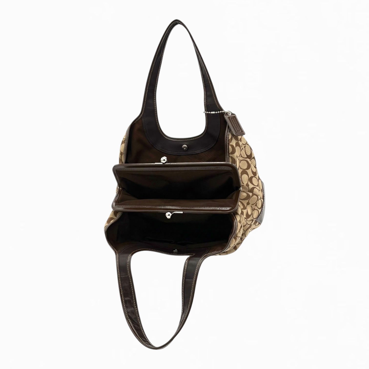 COACH MONOGRAM HAND BAG