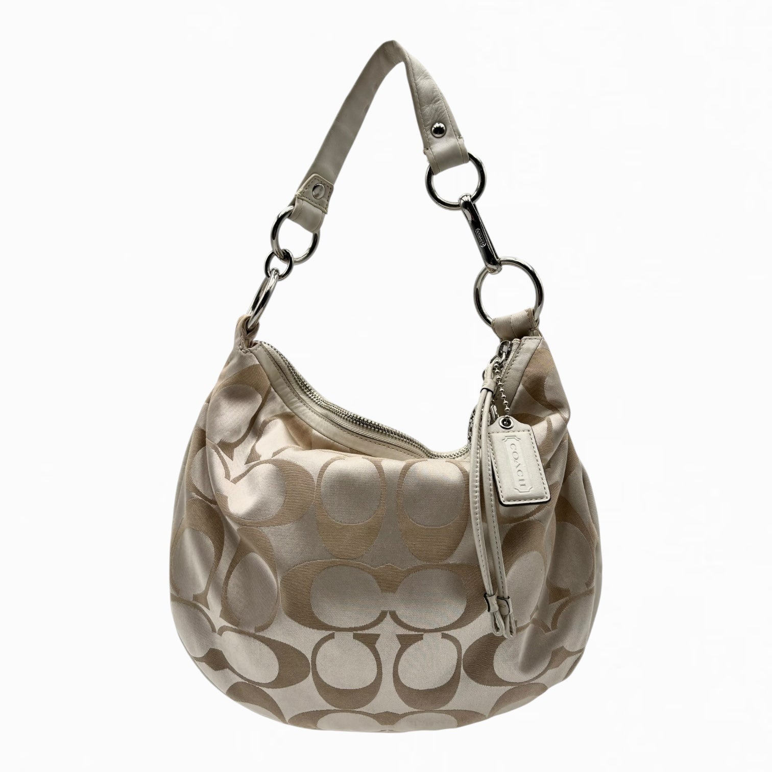 COACH MONOGRAM HAND BAG