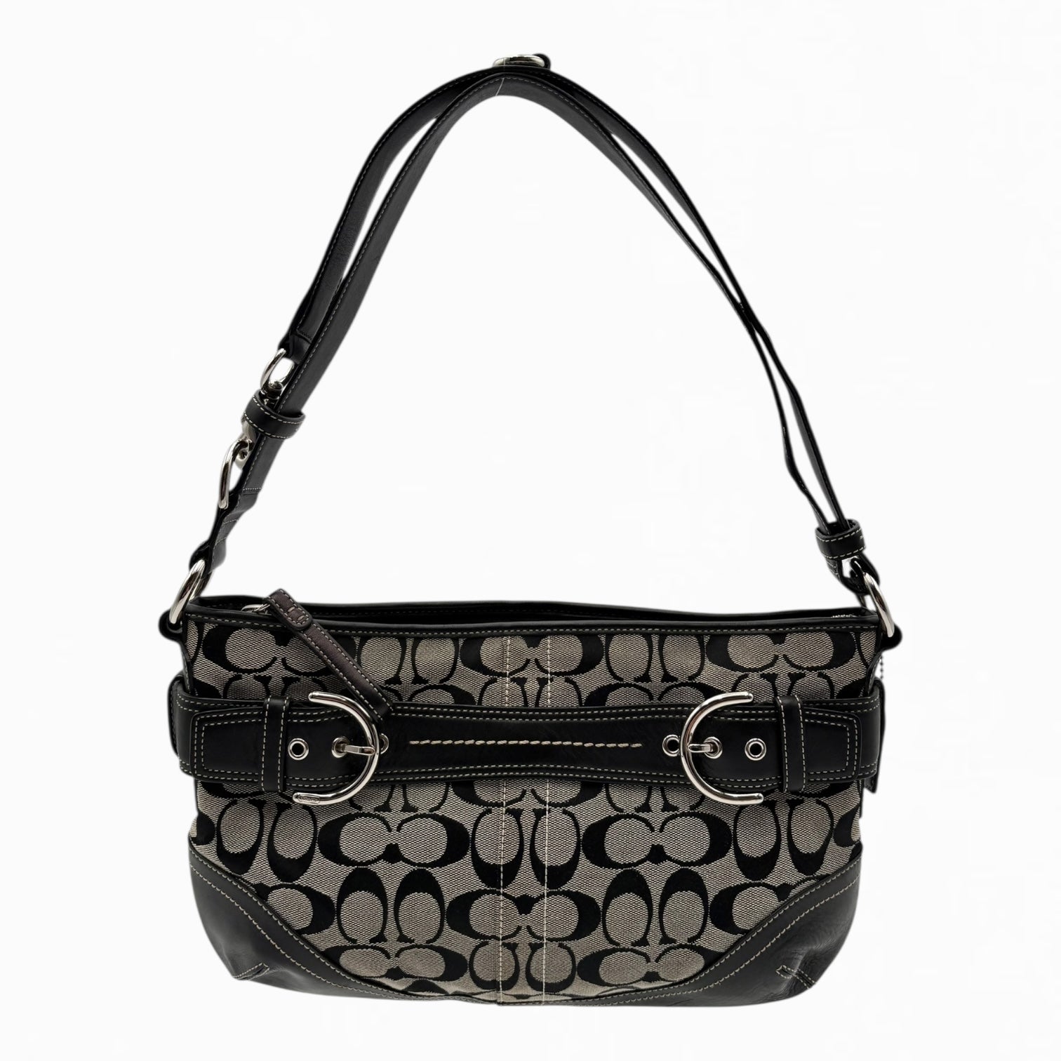 COACH MONOGRAM HAND BAG