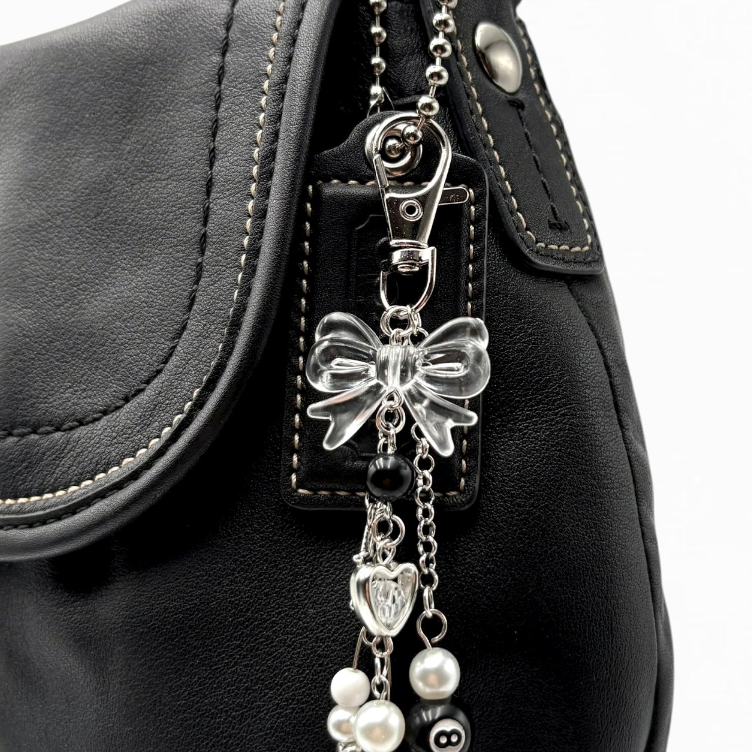 COACH LEATHER HAND BAG