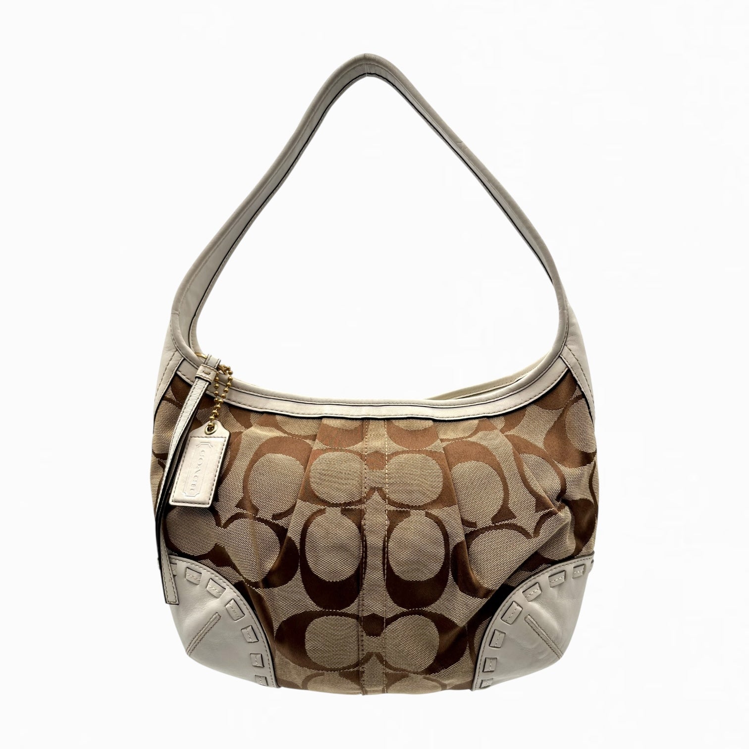 COACH MONOGRAM HOBO BAG