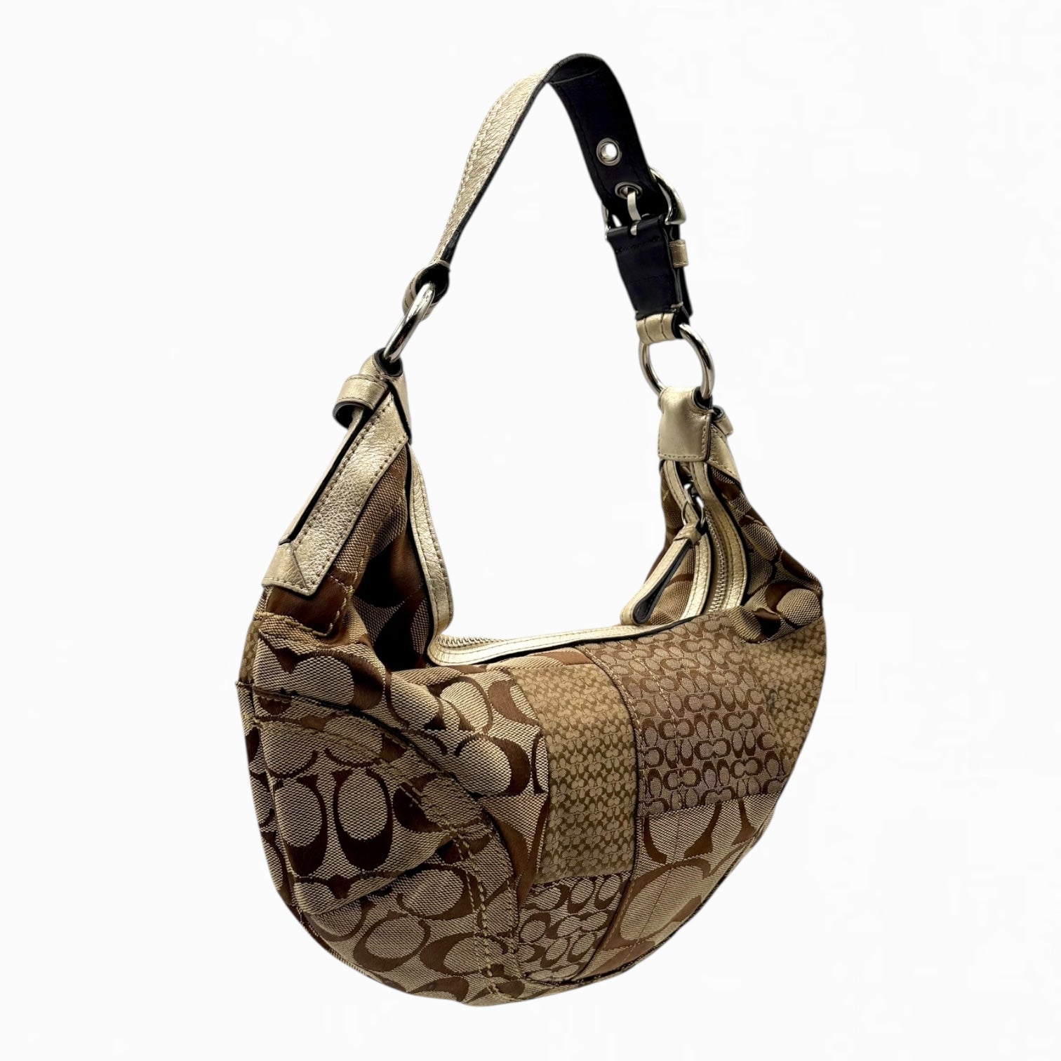 COACH MONOGRAM HAND BAG