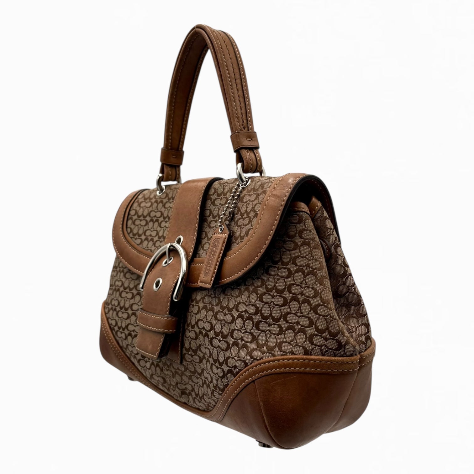 COACH MONOGRAM HAND BAG