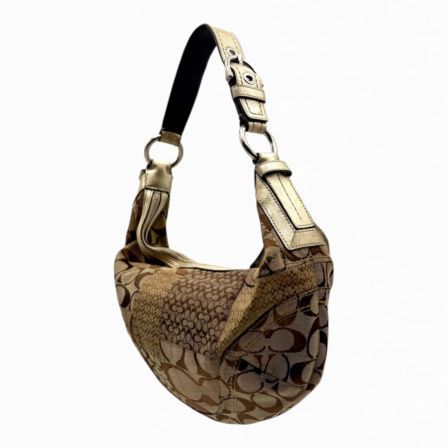 COACH MONOGRAM HAND BAG