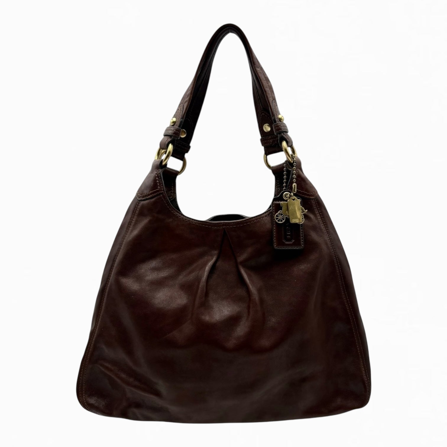 COACH LEATHER HAND BAG