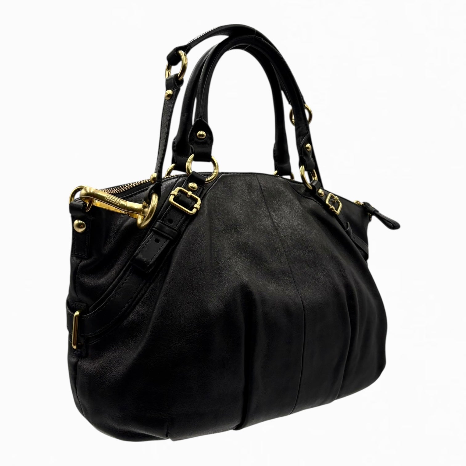 COACH LEATHER HAND BAG