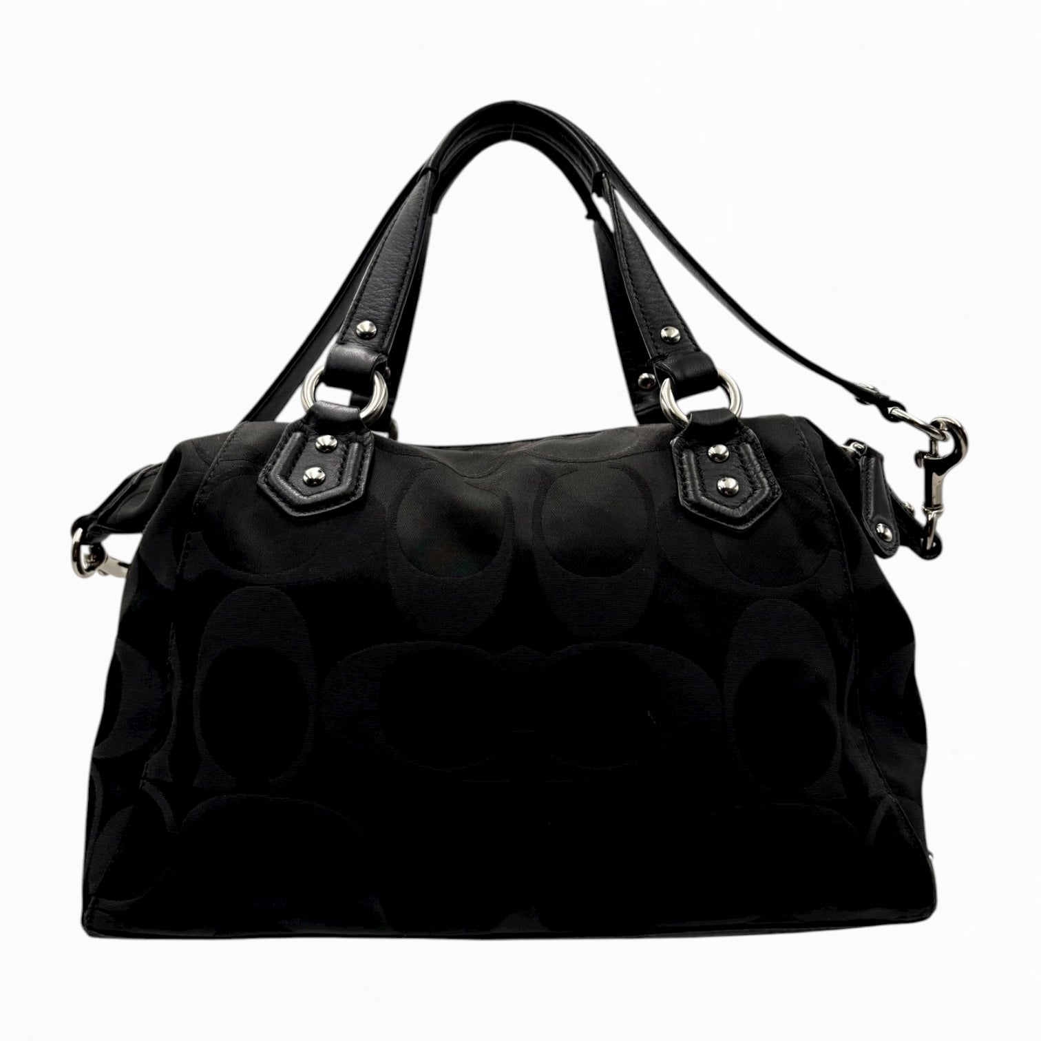 COACH MONOGRAM HAND BAG