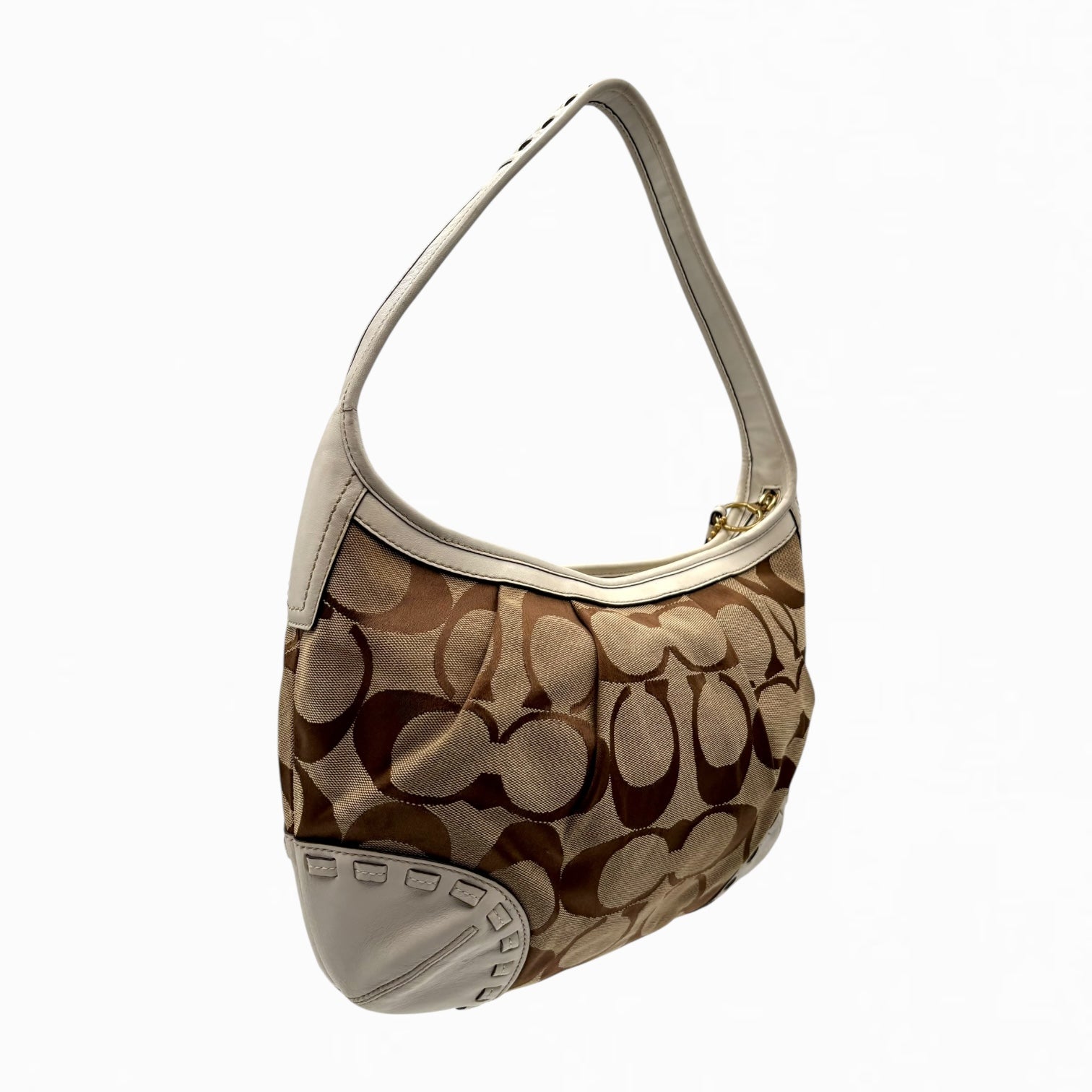 COACH MONOGRAM HOBO BAG