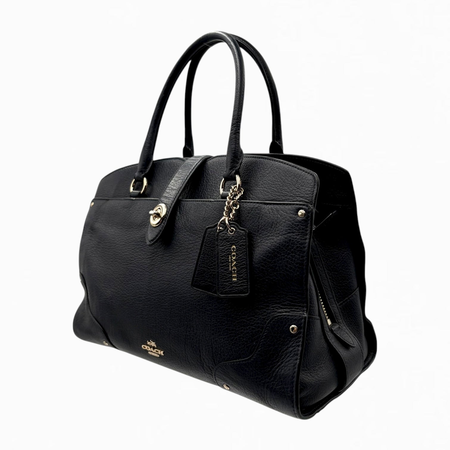 COACH LEATHER HAND BAG