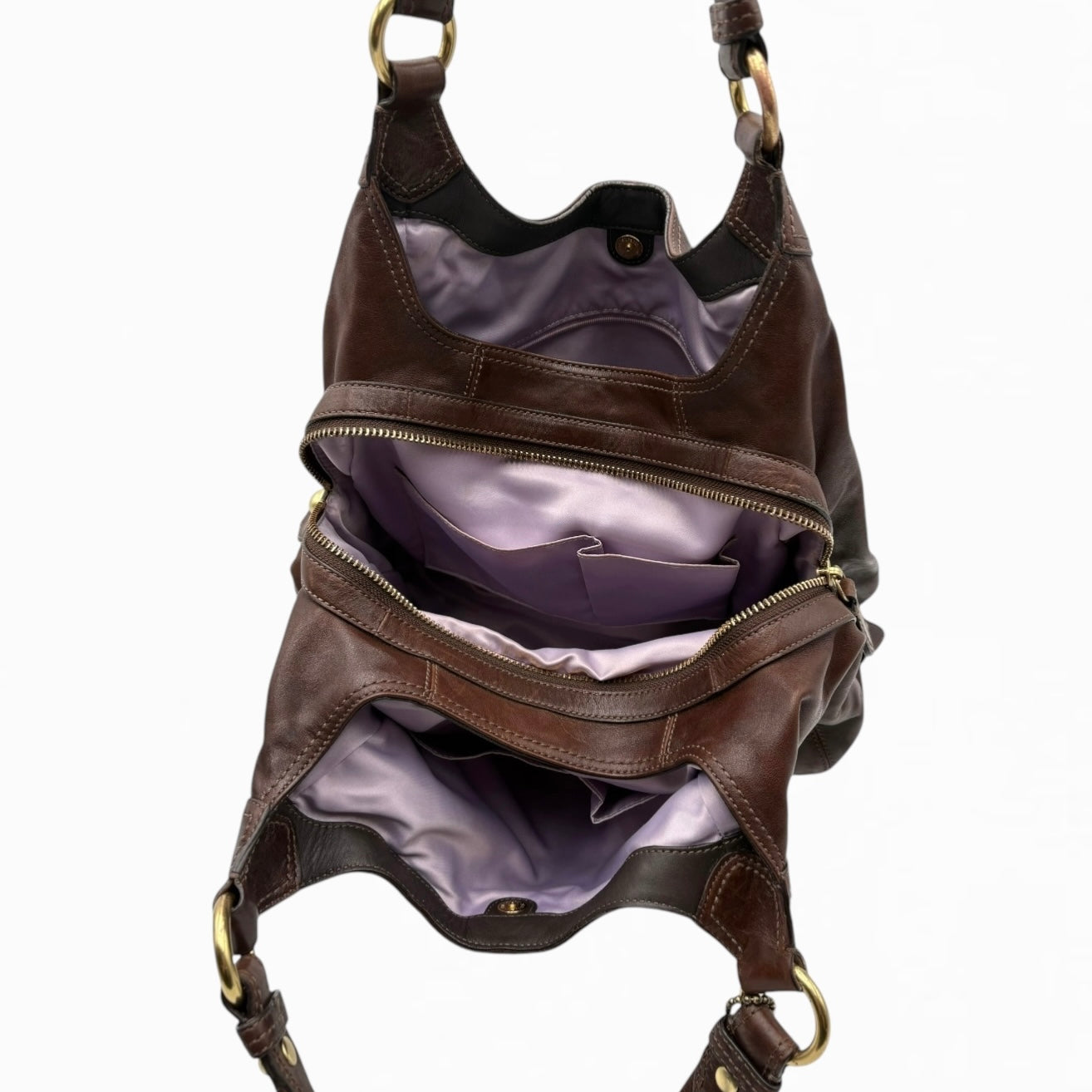 COACH LEATHER HAND BAG