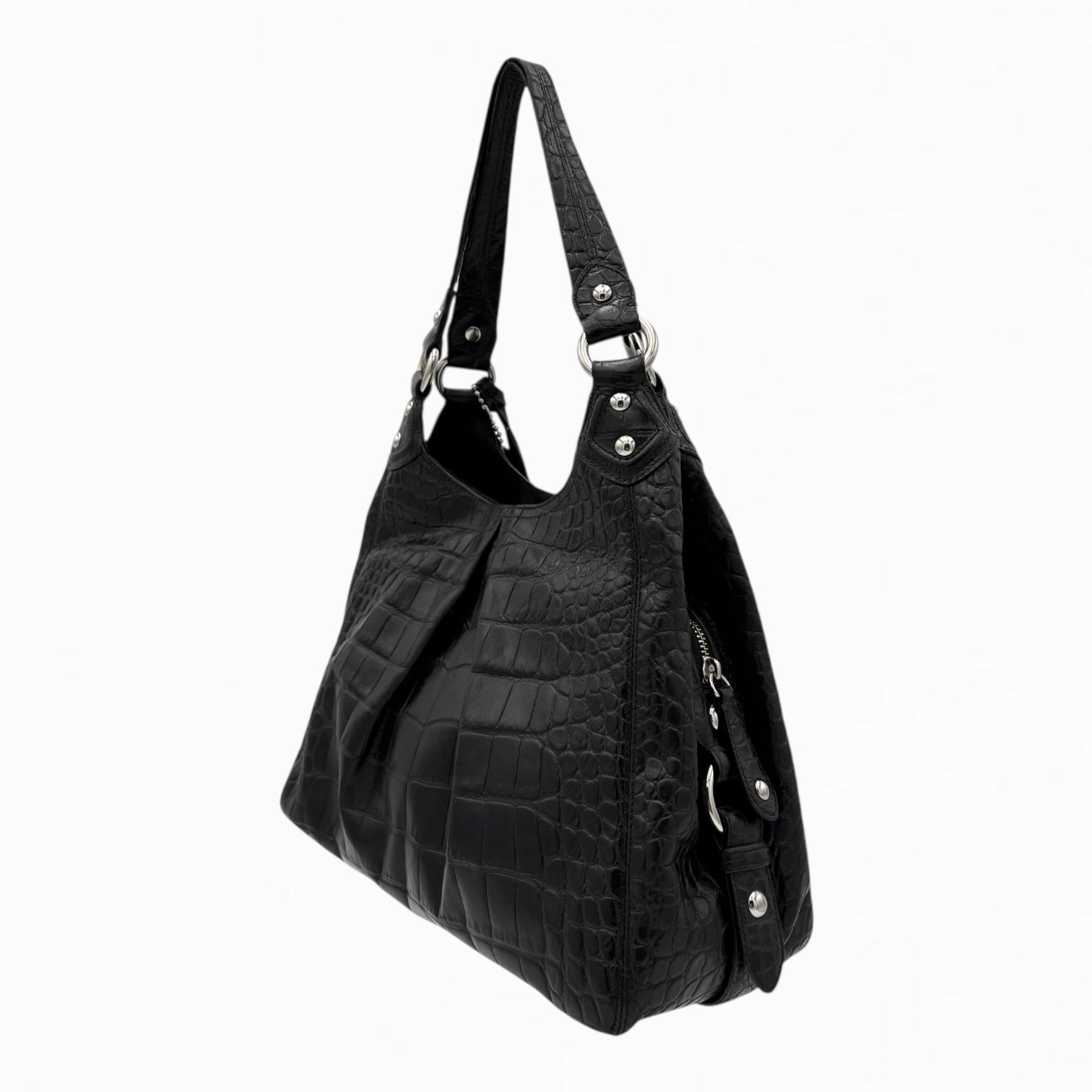 COACH LEATHER HOBO BAG