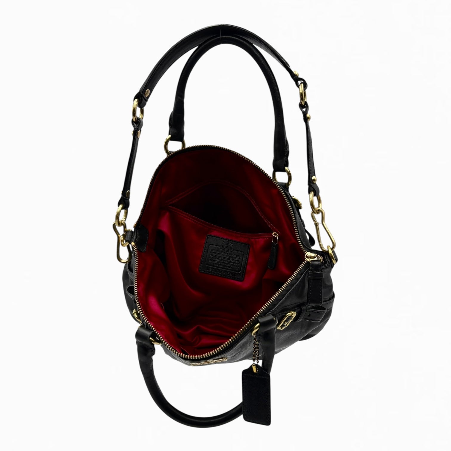 COACH LEATHER HAND BAG