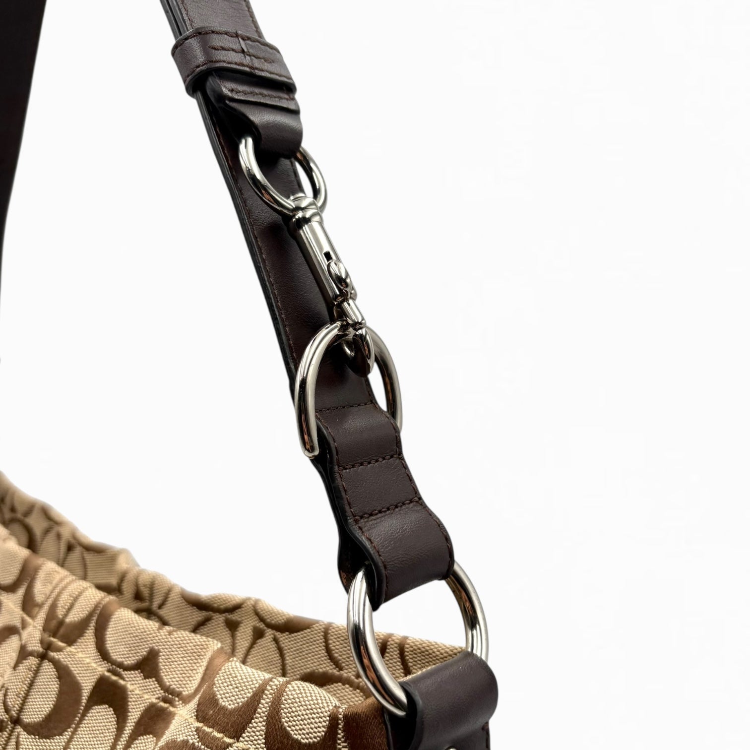 COACH MONOGRAM HAND BAG