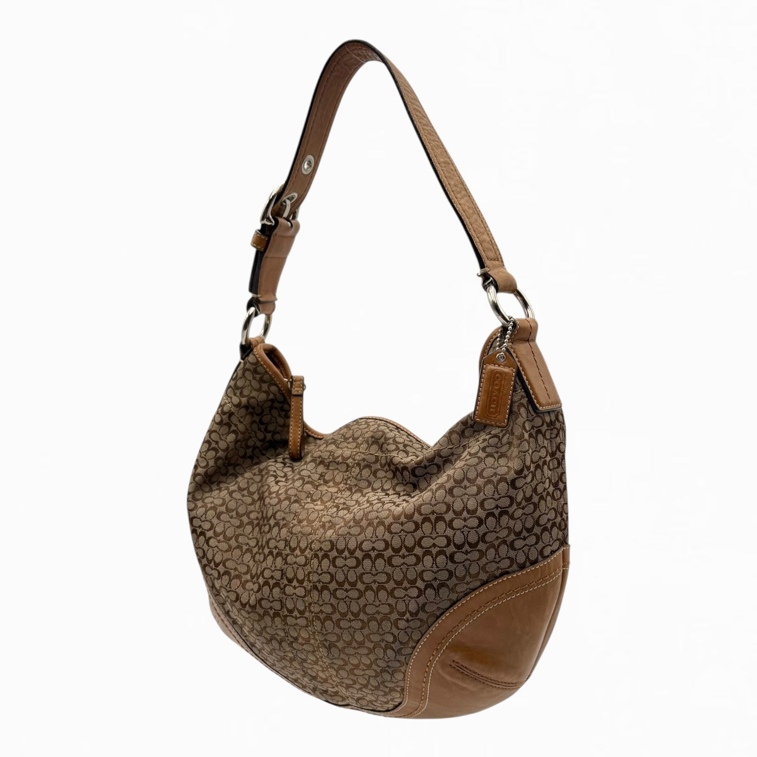 COACH MONOGRAM HAND BAG