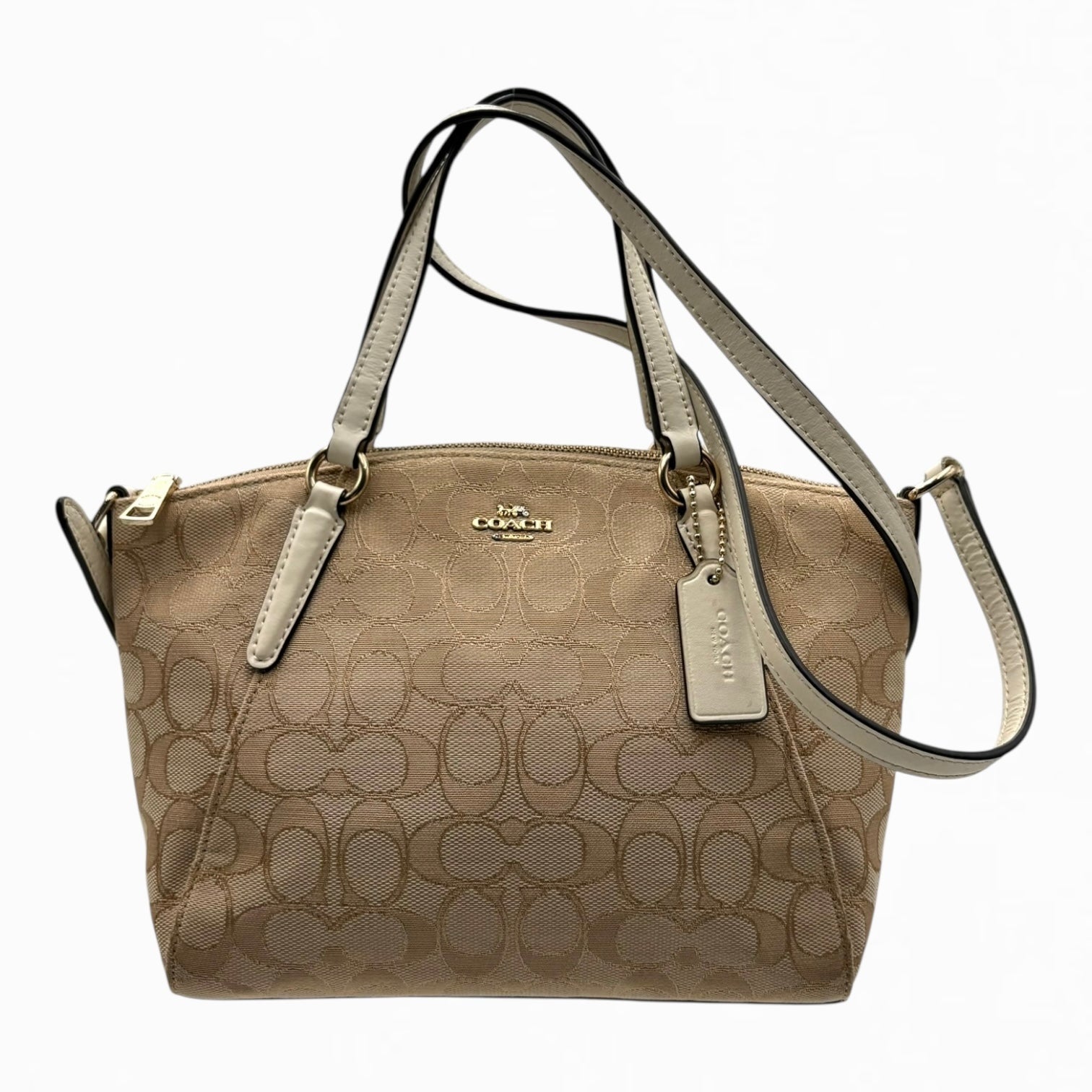 COACH MONOGRAM HAND BAG