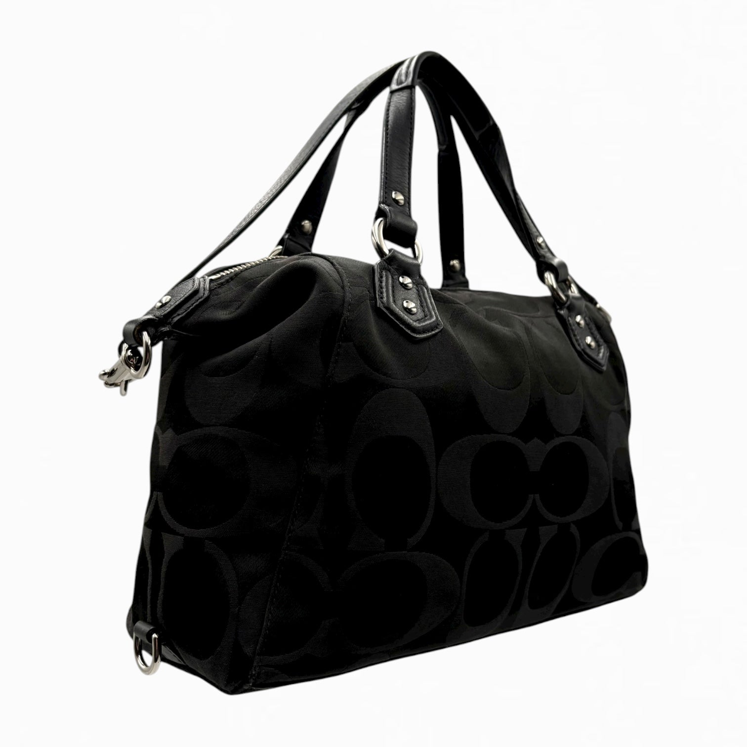 COACH MONOGRAM HAND BAG