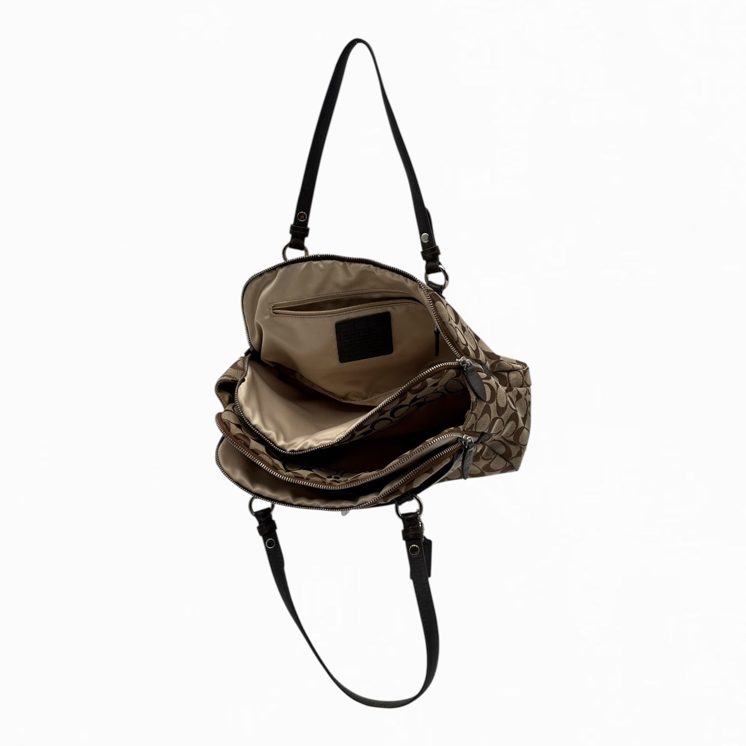 COACH MONOGRAM HAND BAG