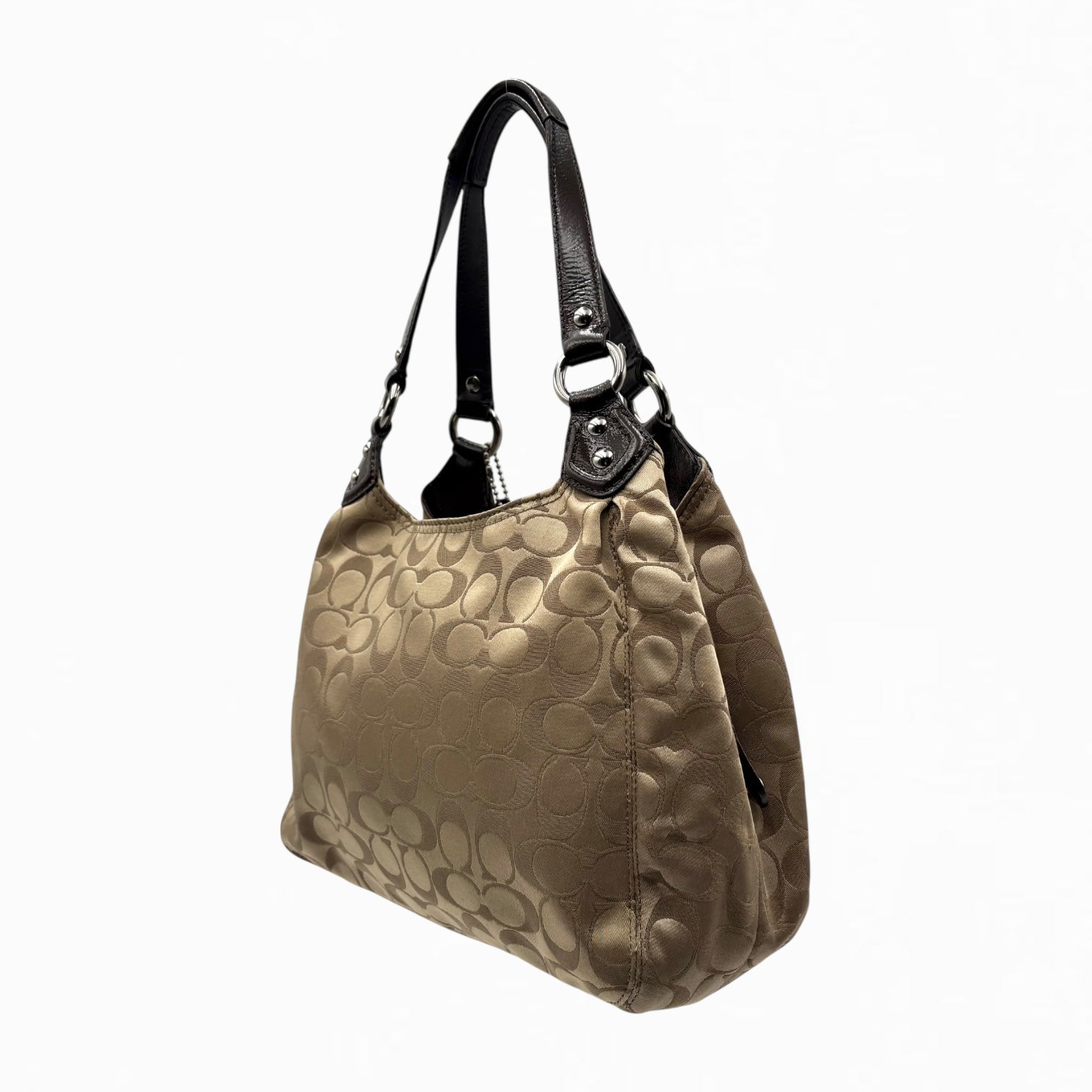 COACH MONOGRAM HOBO BAG