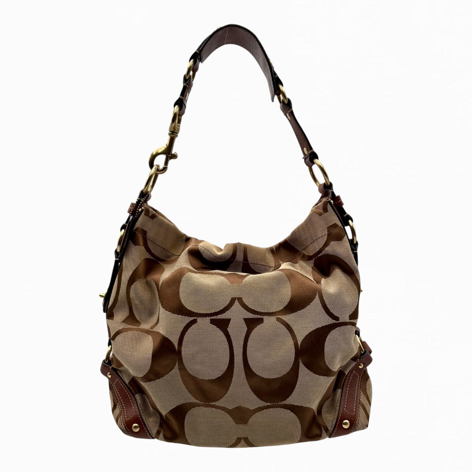 COACH MONOGRAM HAND BAG