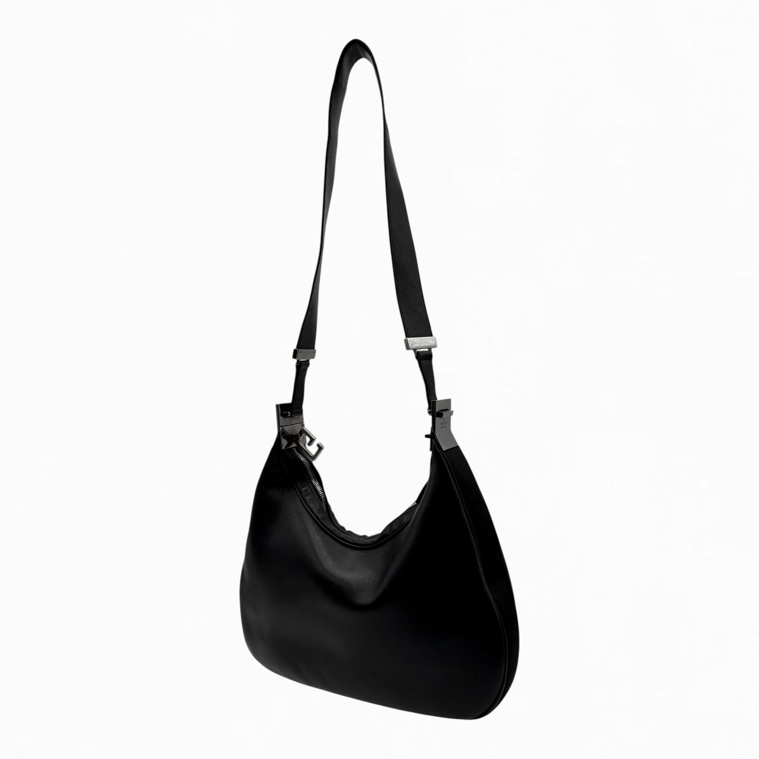 GUCCI BY TOM FORD LEATHER HOBO BAG