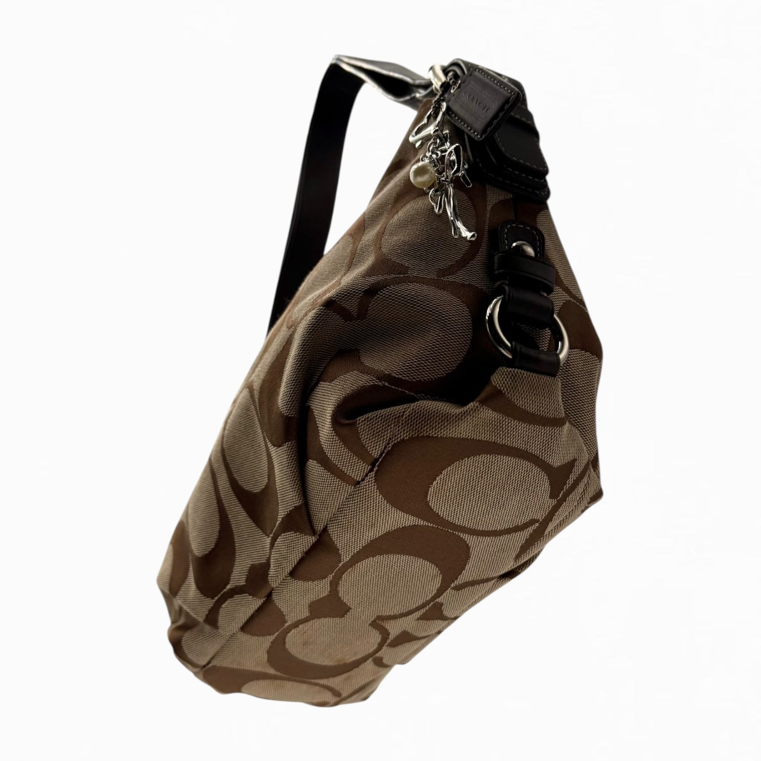 COACH MONOGRAM HAND BAG