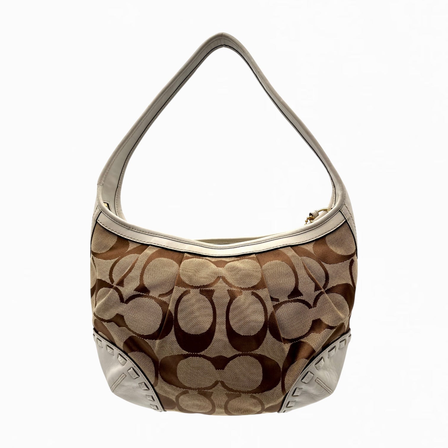 COACH MONOGRAM HOBO BAG