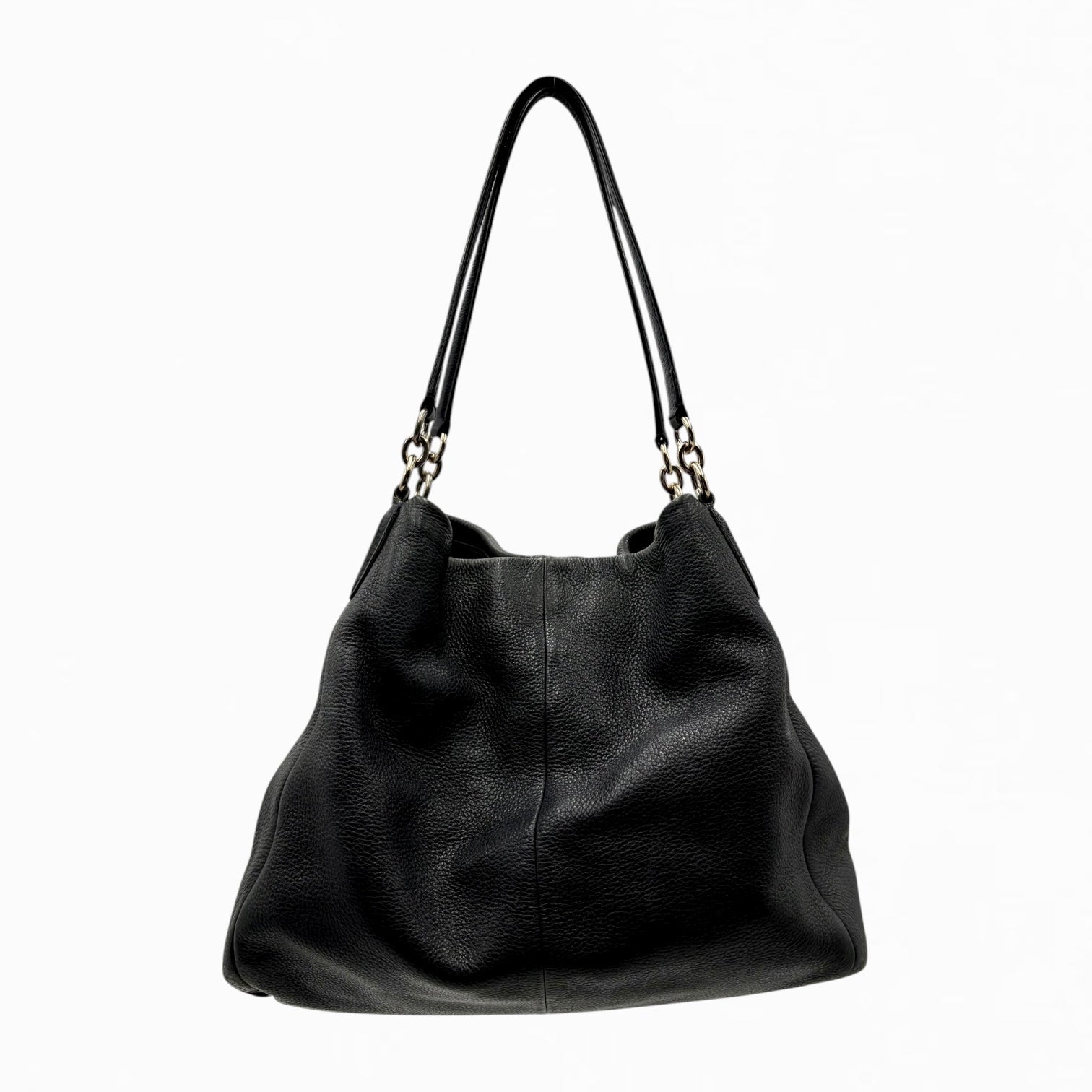 COACH LEATHER HOBO BAG