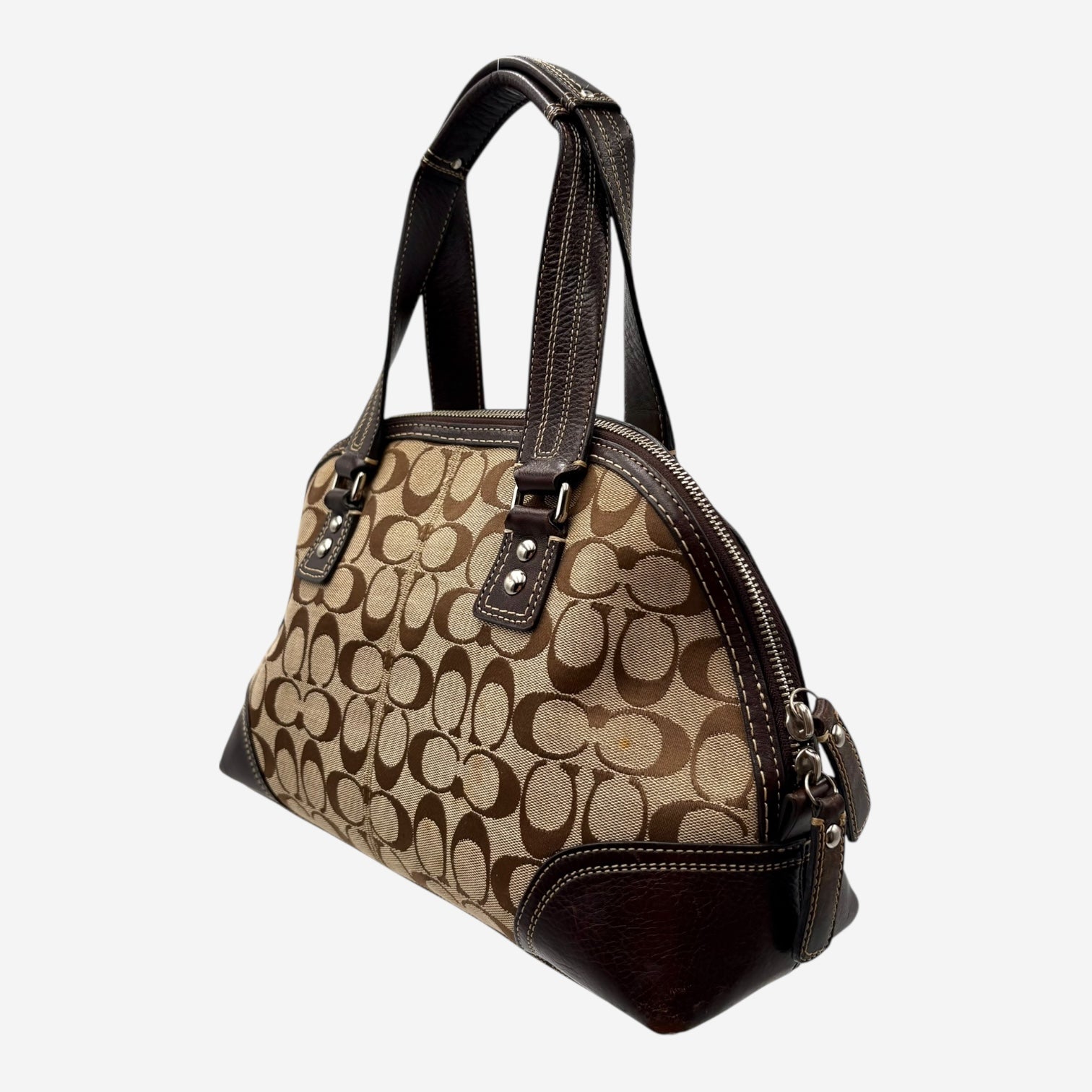 COACH MONOGRAM HAND BAG